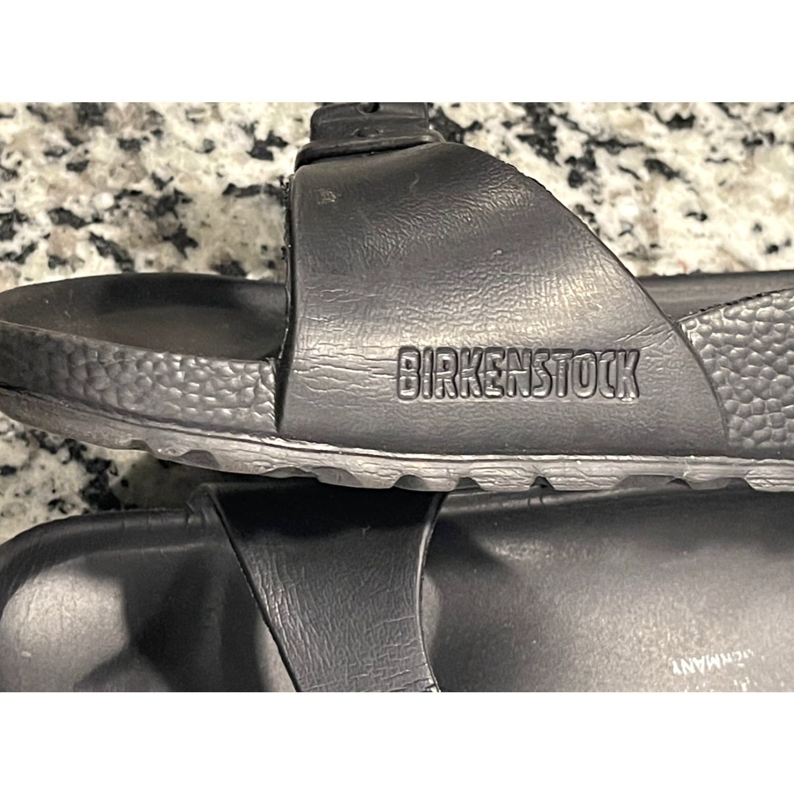 Birkenstock Birkenstock Madrid EVA Black EU38 US7 Women Sandal Slip On Adjustable Buckle Slide Womens Size US 7 / IT 37 - 5 Thumbnail