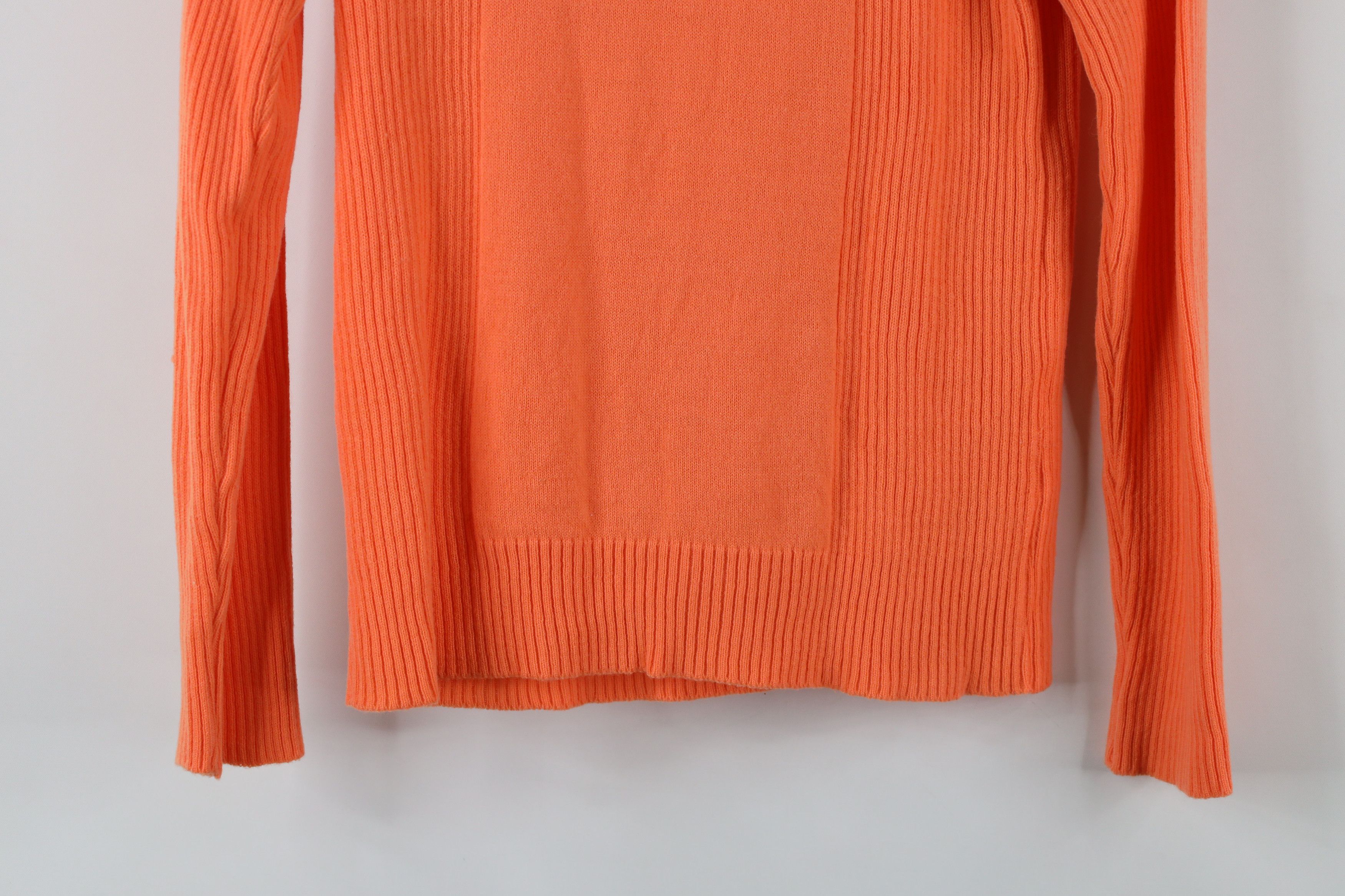 Vintage Vintage 70s Streetwear Ribbed Knit Back Zip Sweater Size M / US 6-8 / IT 42-44 - 12 Thumbnail