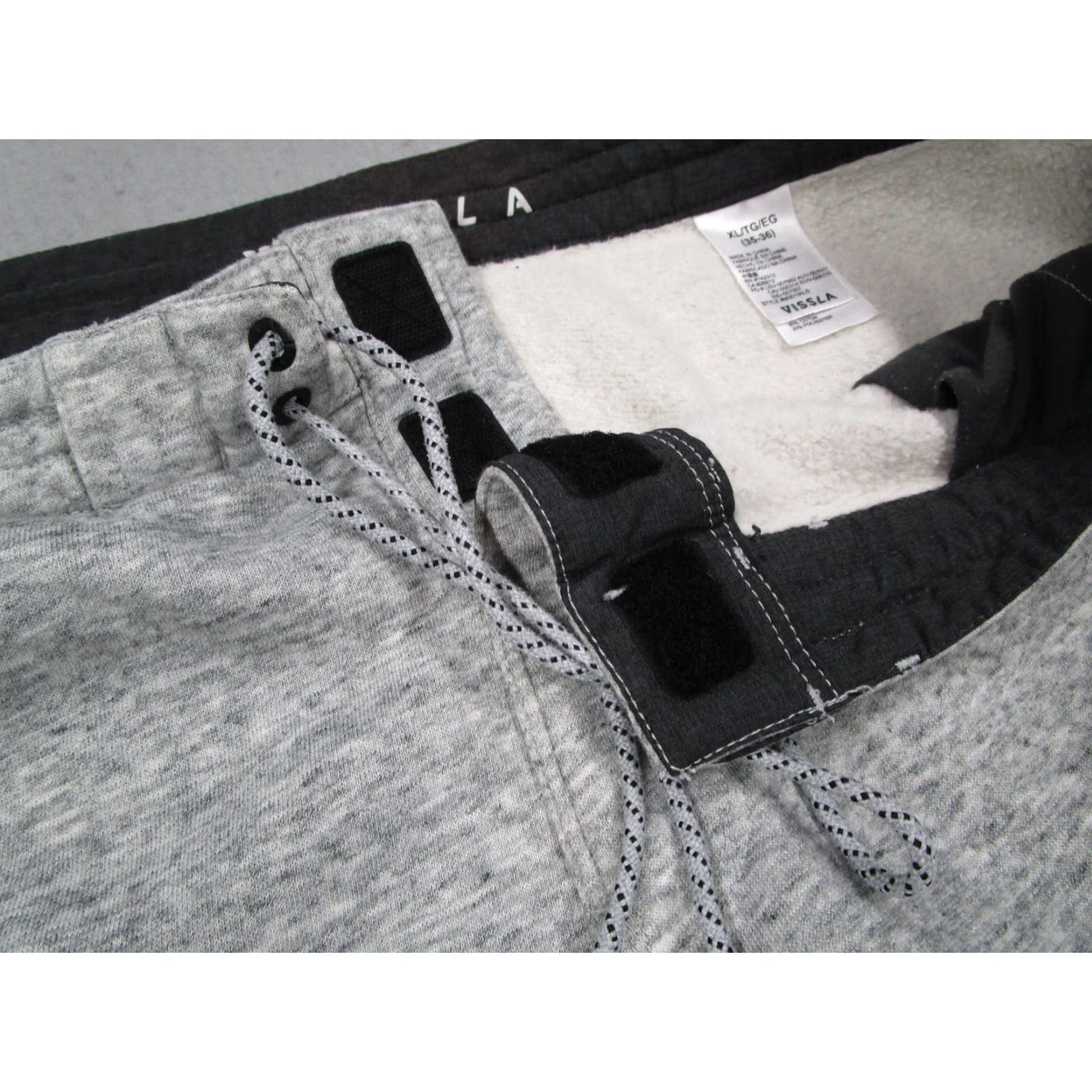 Vissla VISSLA Joggers Mens Extra Large Gray Sweatpants Pant Tapered 35x29 Size US 36 / EU 52 - 3 Thumbnail