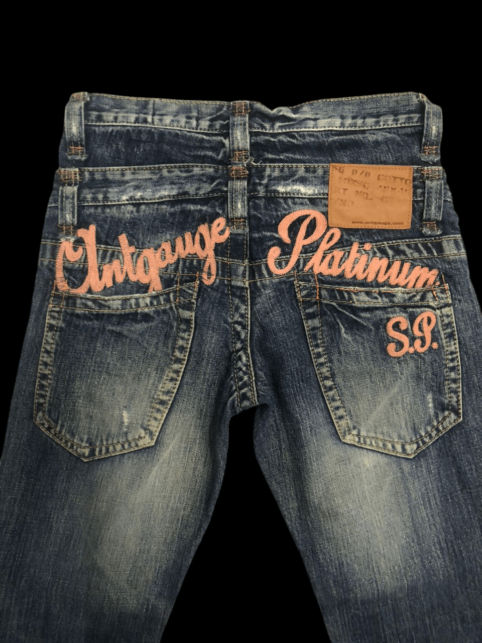 Japanese Brand Antgauge Jeans Double waist Size US 29 - 5 Thumbnail