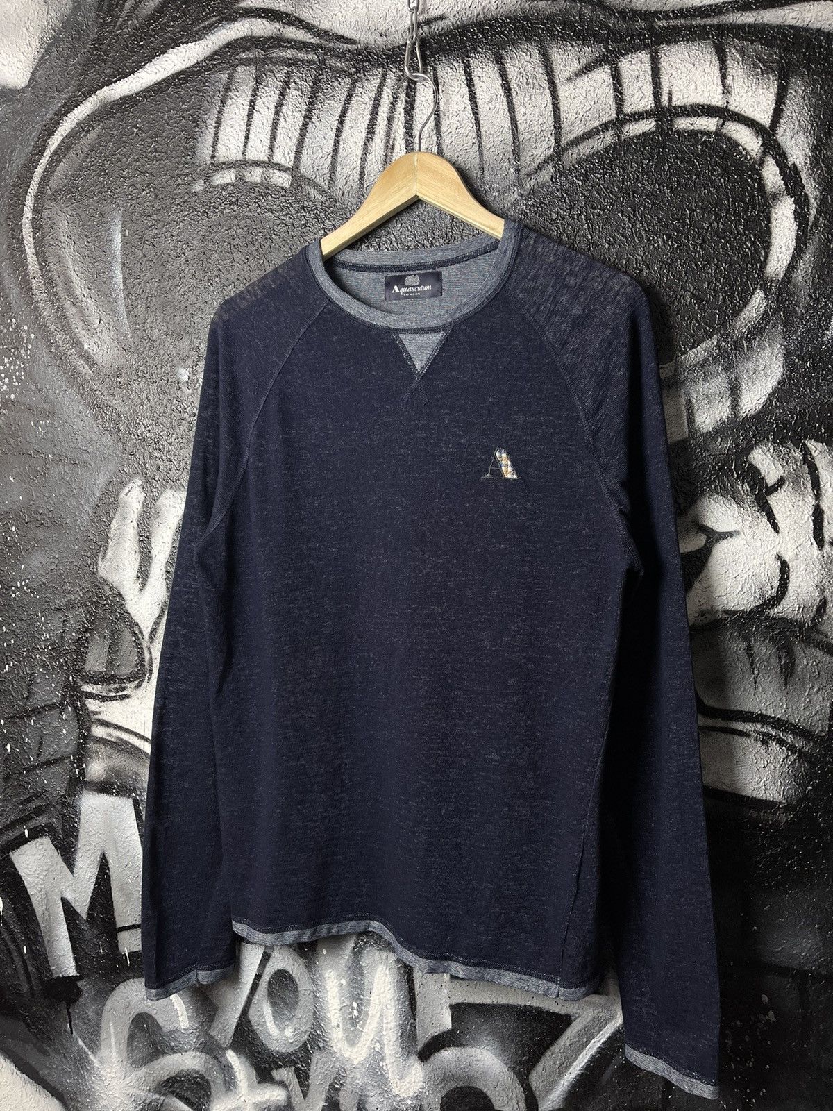 Aquascutum Aquascutum London Blue Cottoned Jumper Men’s Sweater Size L Size US XXL / EU 58 / 5 - 1 Thumbnail