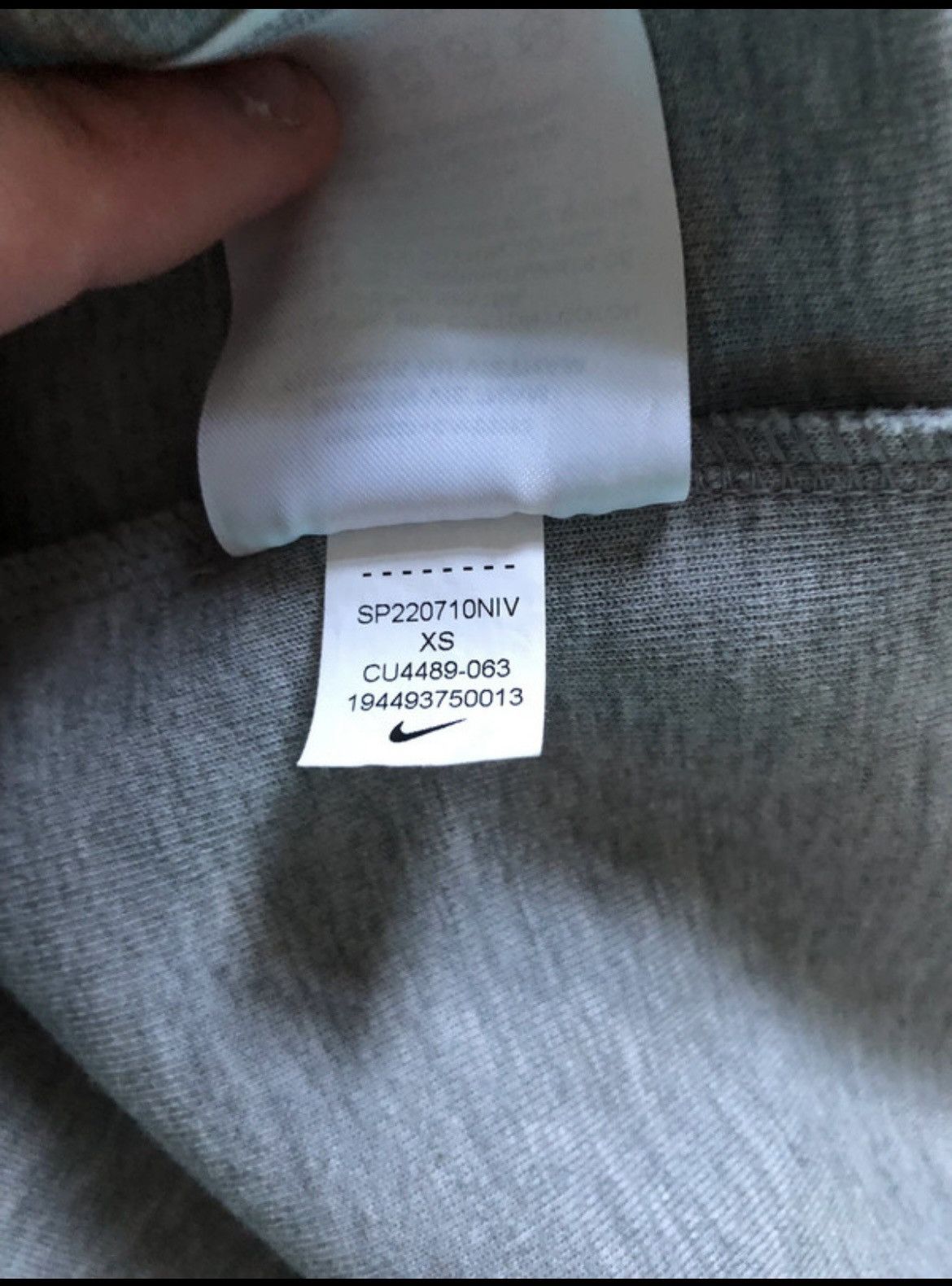 Nike Nike Grey tech fleece size xs/ extra small, great condition Size US XS / EU 42 / 0 - 6 Thumbnail