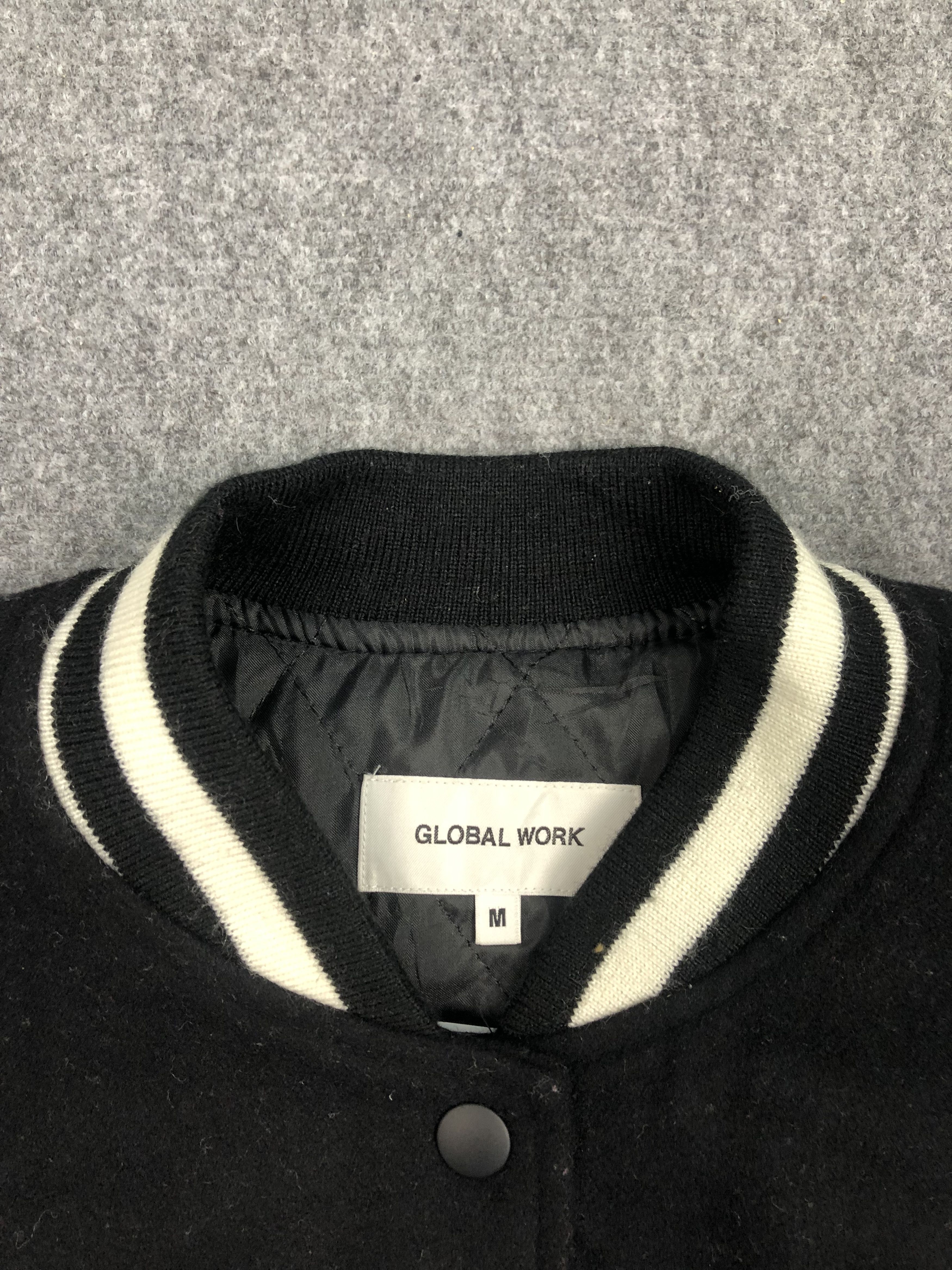 Global Work Vintage Japanese Brand Varsity Jacket Global Work V0144 Size US M / EU 48-50 / 2 - 3 Thumbnail