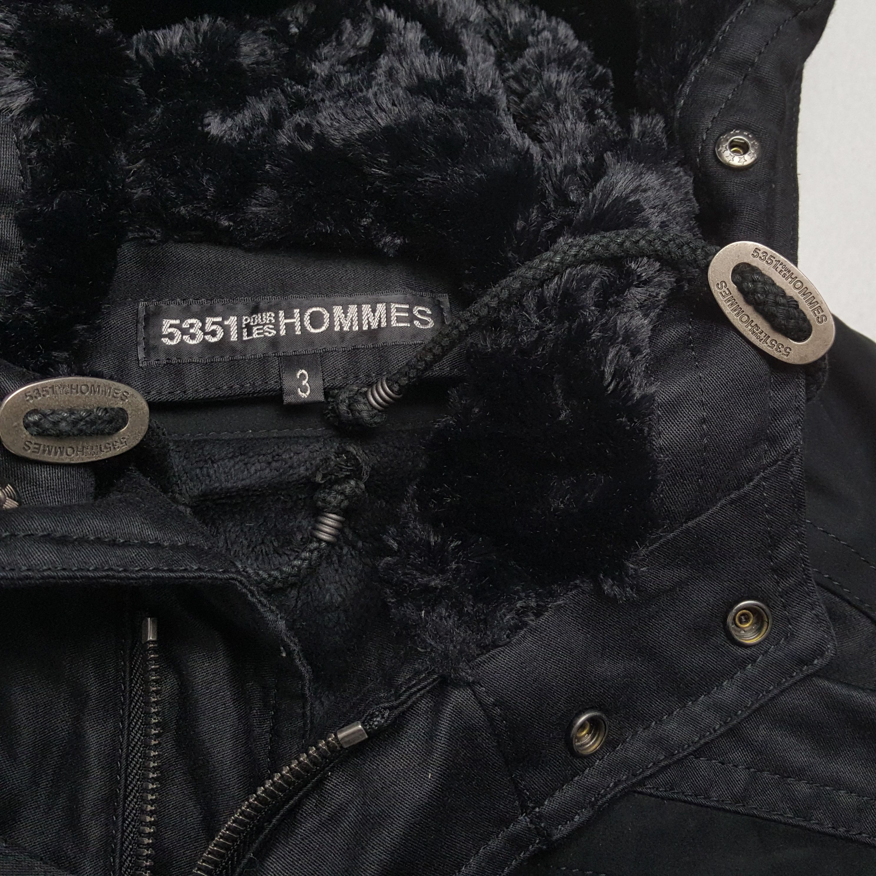 5351 POUR LES HOMMES × Japanese Brand × Vintage 5351 POUR LES HOMMES Winter Fashion Style Parkas Jacket Size US M / EU 48-50 / 2 - 12 Thumbnail