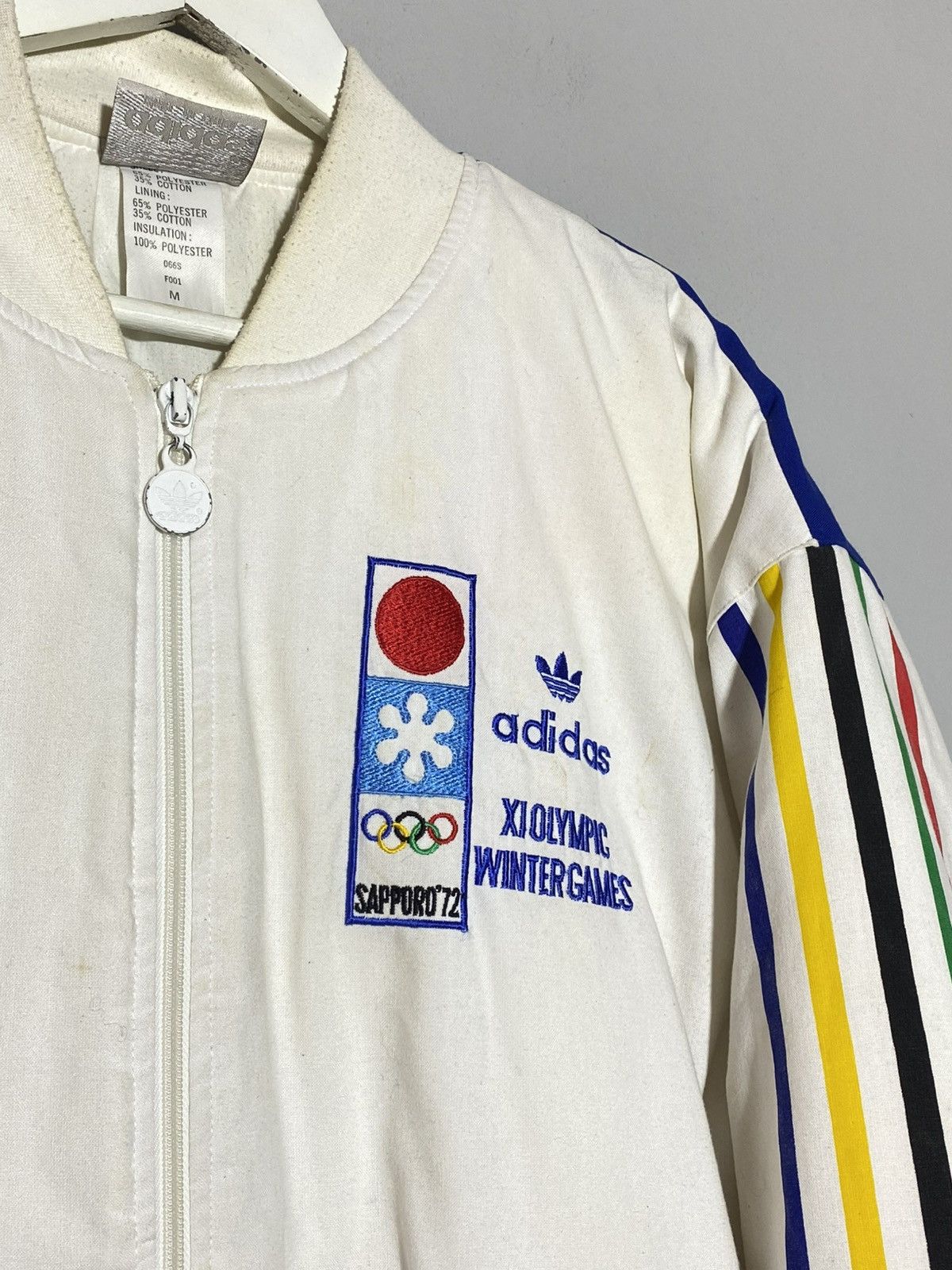 Adidas Adidas Olympic 1972 Sapporo Vintage Archive Bomber Jacket Size US M / EU 48-50 / 2 - 4 Thumbnail