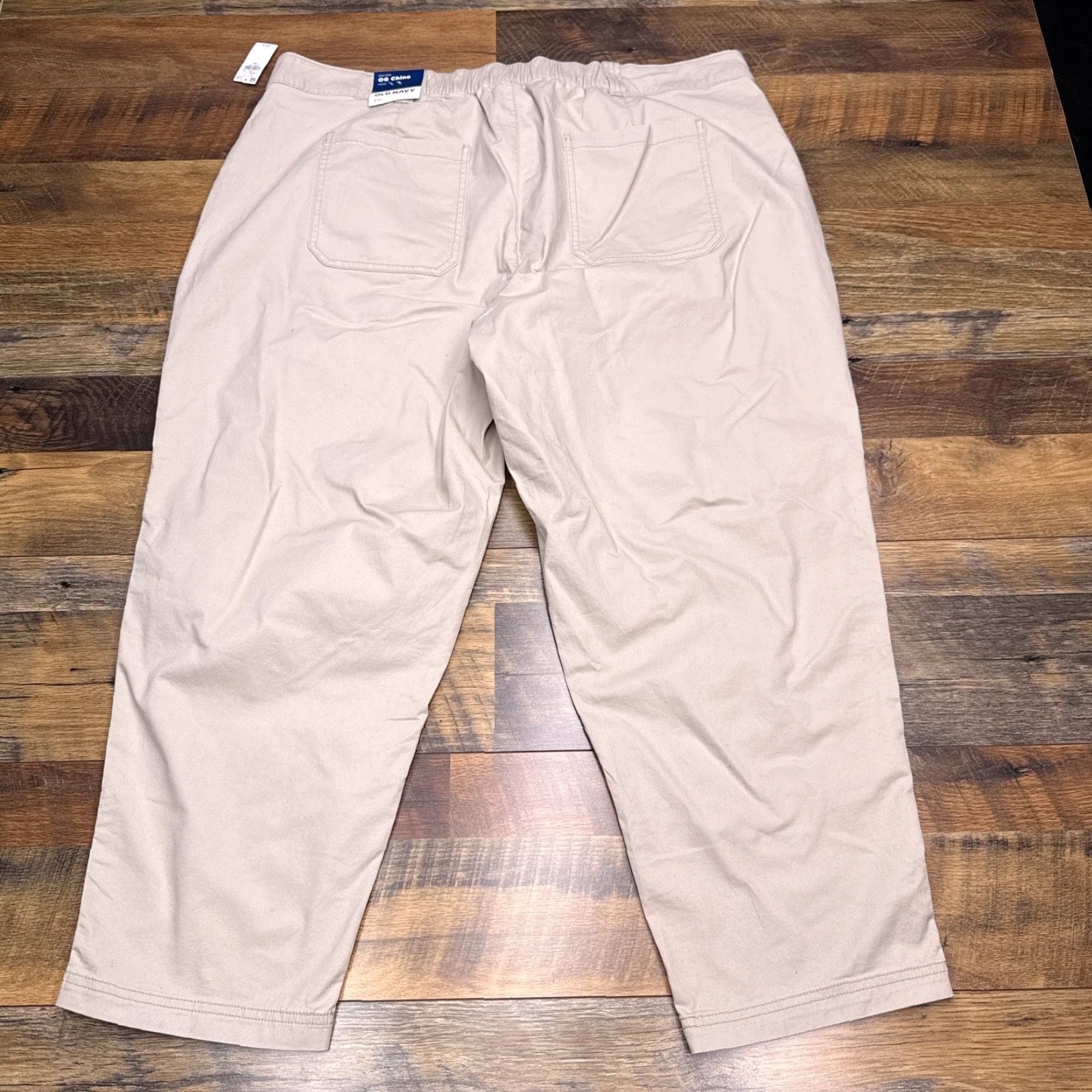 Old Navy Old Navy Chino Pants Womens 2XL High Rise Stretch Tapered Leg Casual Brown Cotton Spandex Knit Logo Vintage: No Size 40" / US 18 - 2 Thumbnail