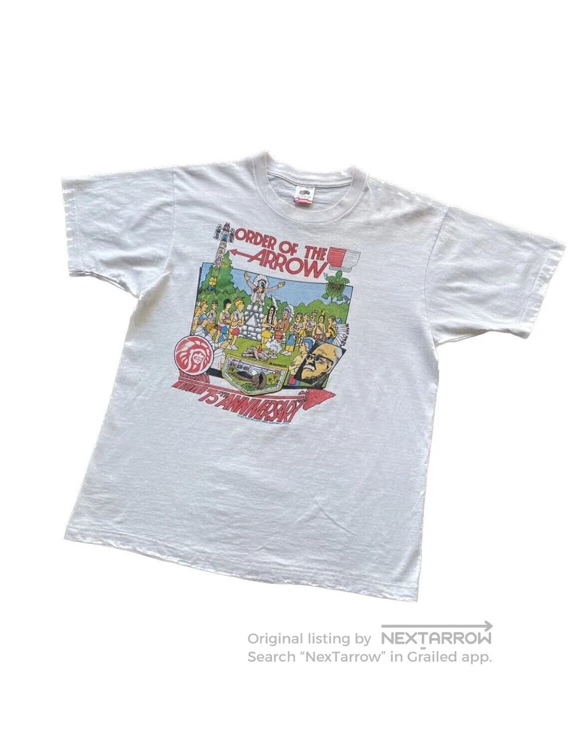 Fruit Of The Loom Vintage Fruit of the Loom T-Shirt. Size US L / EU 52-54 / 3 - 1 Thumbnail