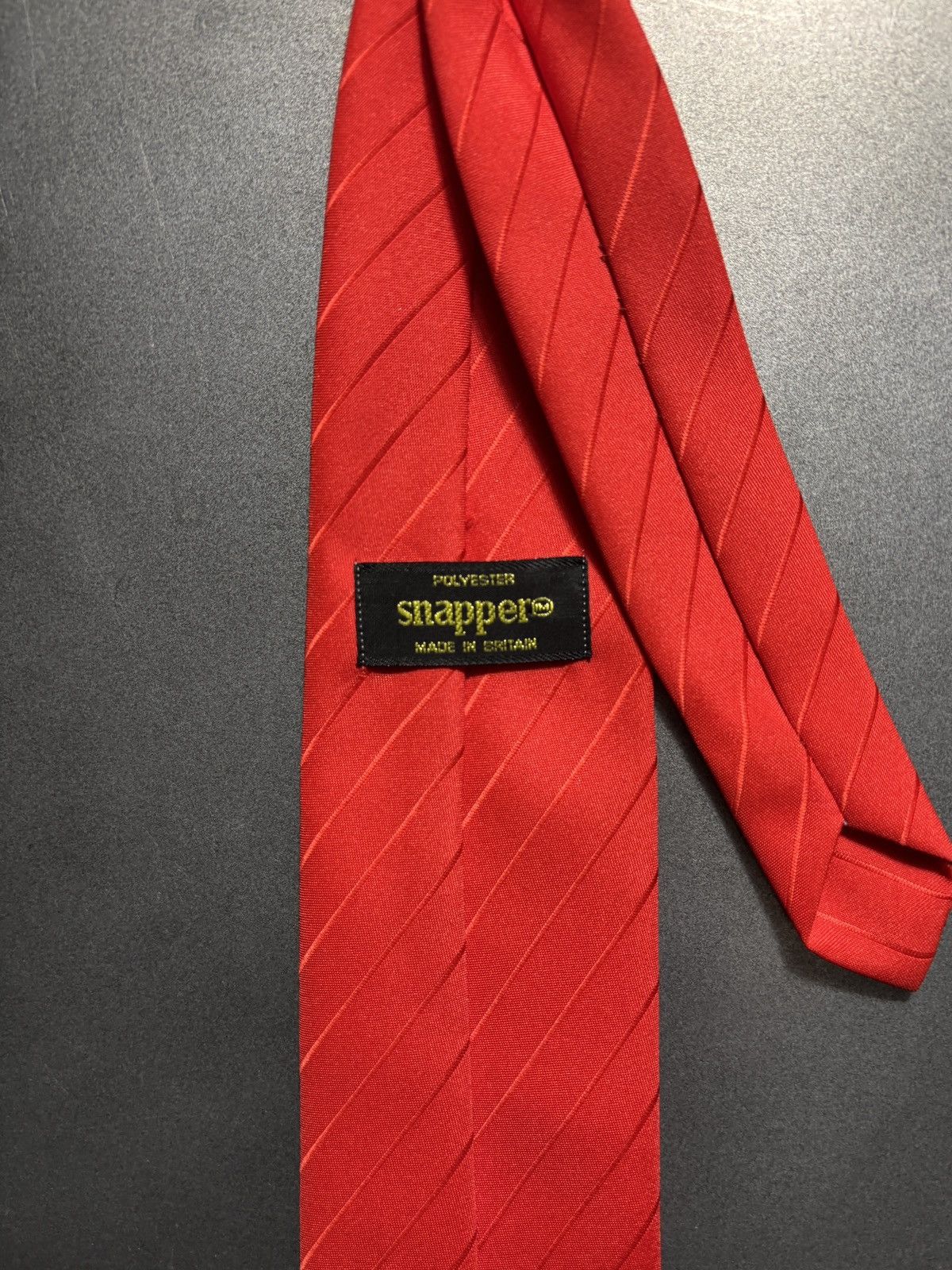 Vintage Vintage Snap On Tie Snapper Made in England Clip On Necktie Size ONE SIZE - 3 Thumbnail