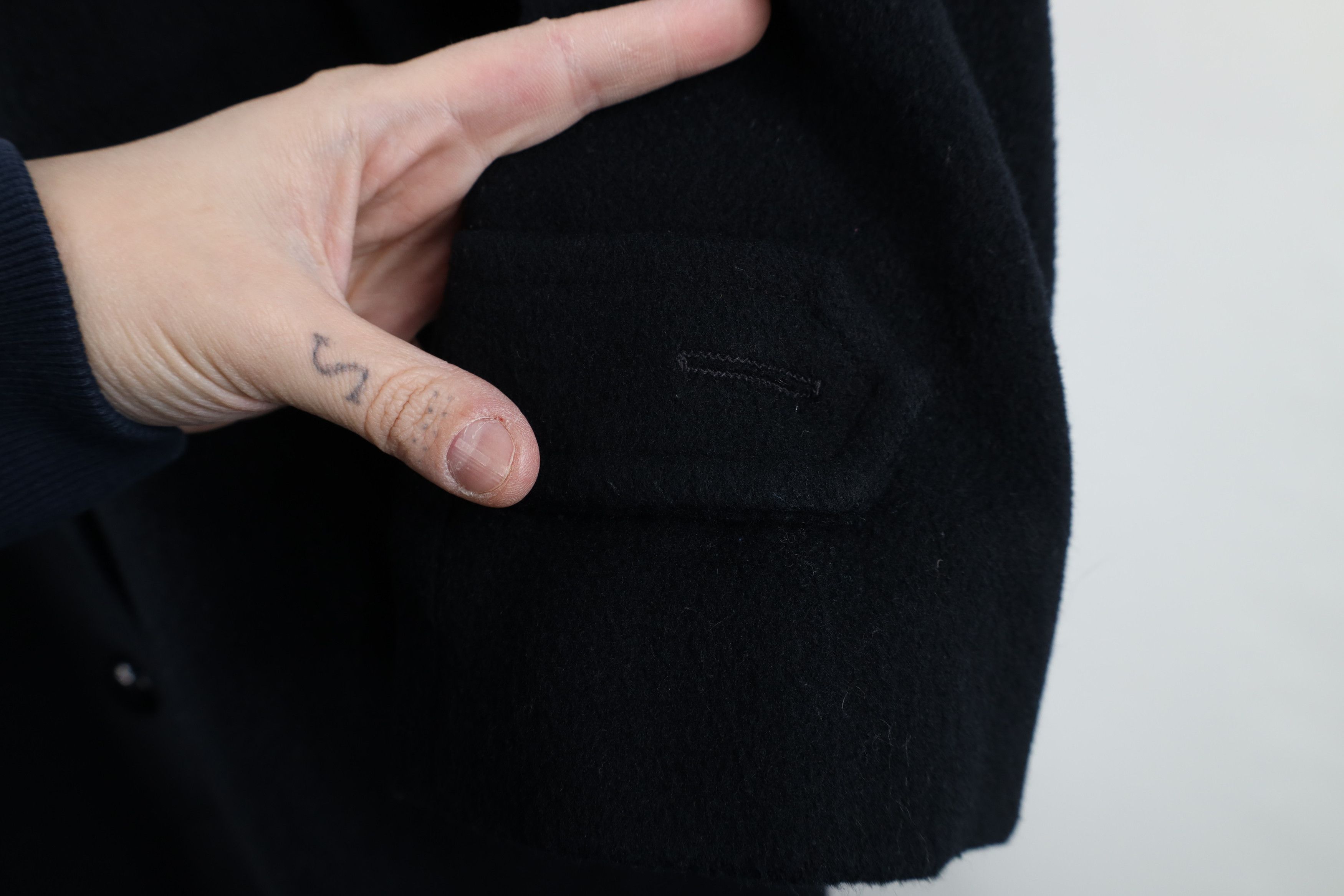 Vintage Vintage 90s Streetwear Blend Full Length Jacket Coat USA Size S / US 4 / IT 40 - 4 Thumbnail