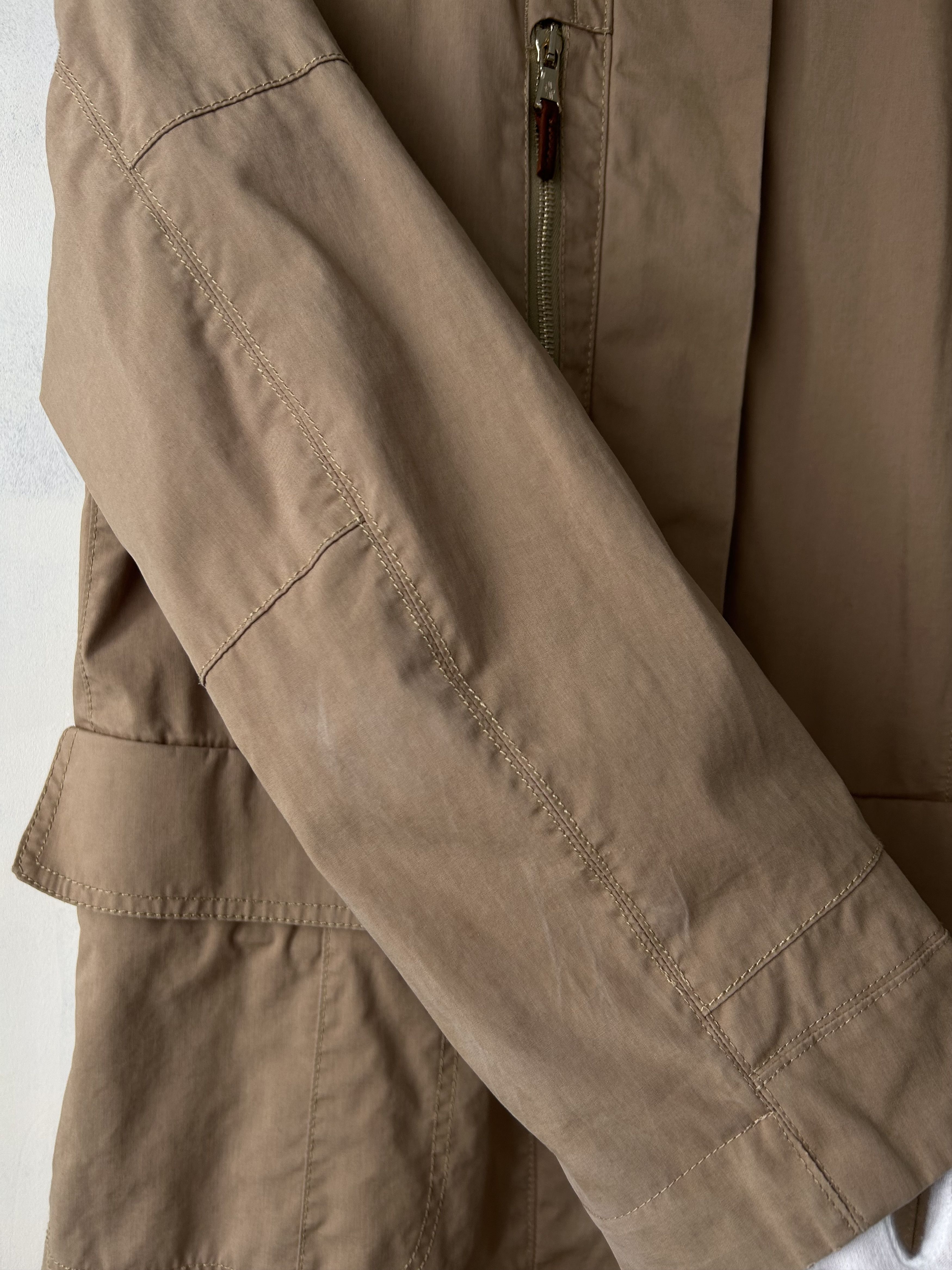 Moncler Moncler Beige Lightweight Coat / Trench Size M / US 6-8 / IT 42-44 - 9 Thumbnail