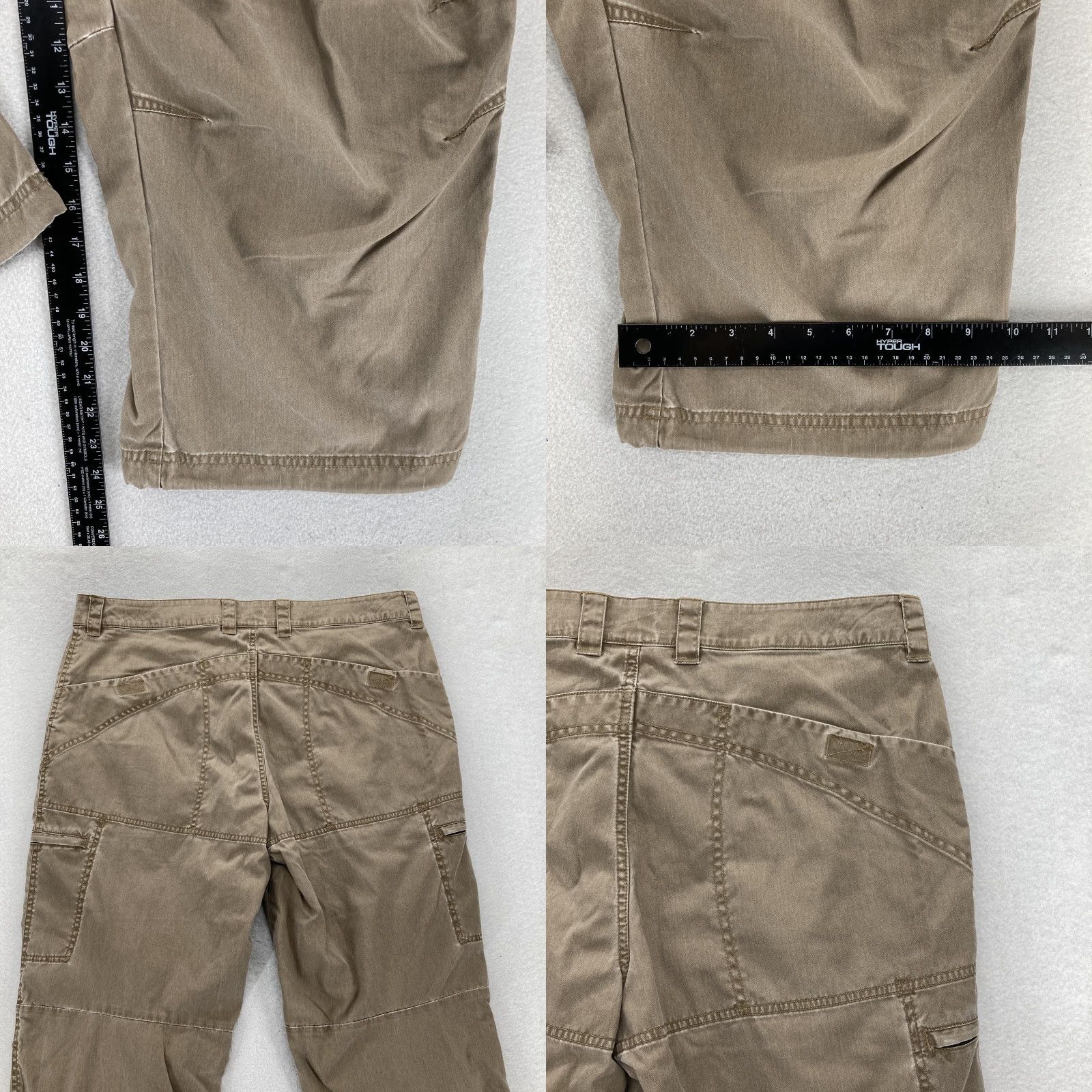 Mountain Hardwear Mountain Hardwear Pants Mens 38 Hiking Outdoor Cargo Zip Pockets Nylon Trail Pants Mens 38 Brown Size US 38 / EU 54 - 8 Thumbnail