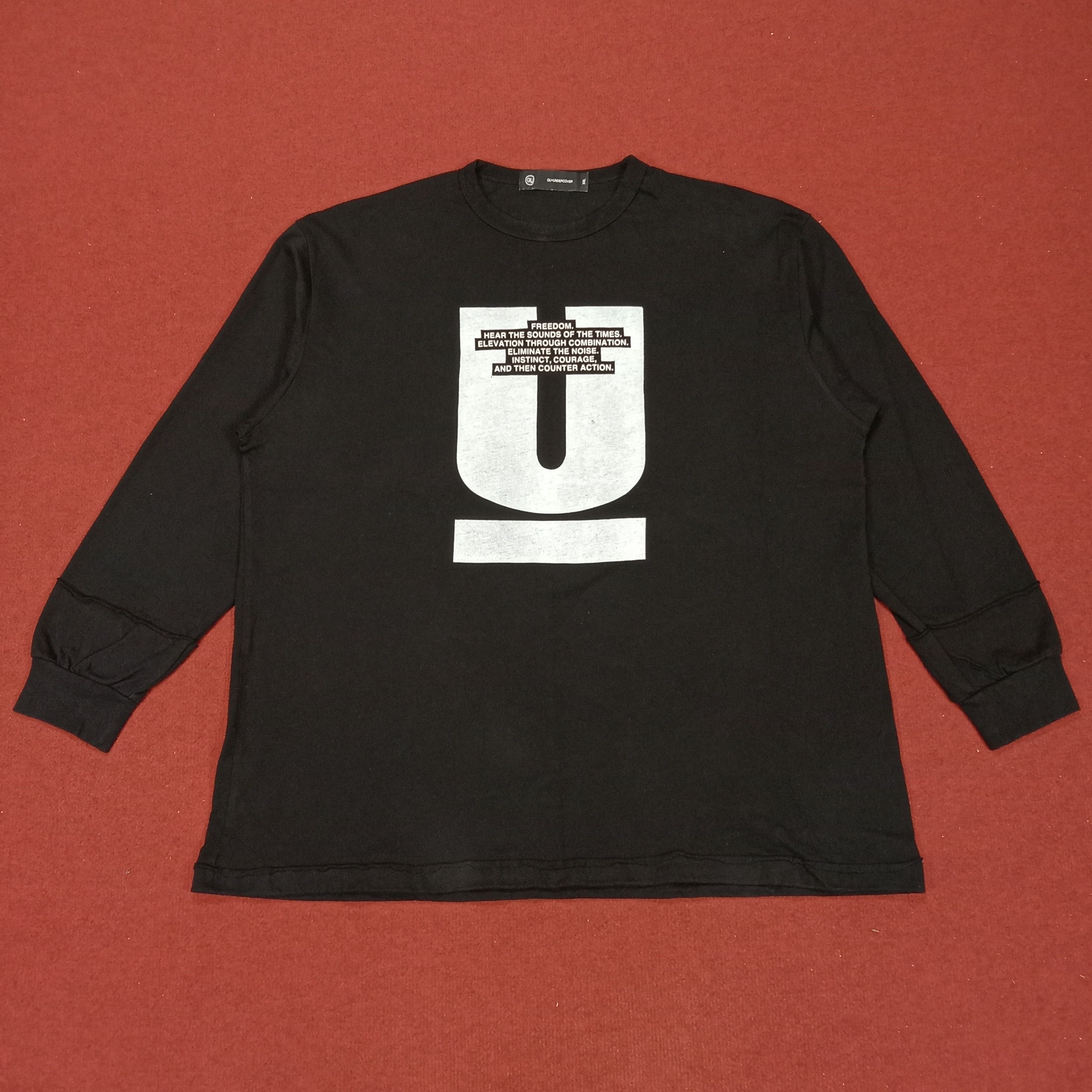GU × Undercover × Vintage Gu X Undercover Japanese Brand Streetwear Tshirt Size US XXL / EU 58 / 5 - 1 Thumbnail