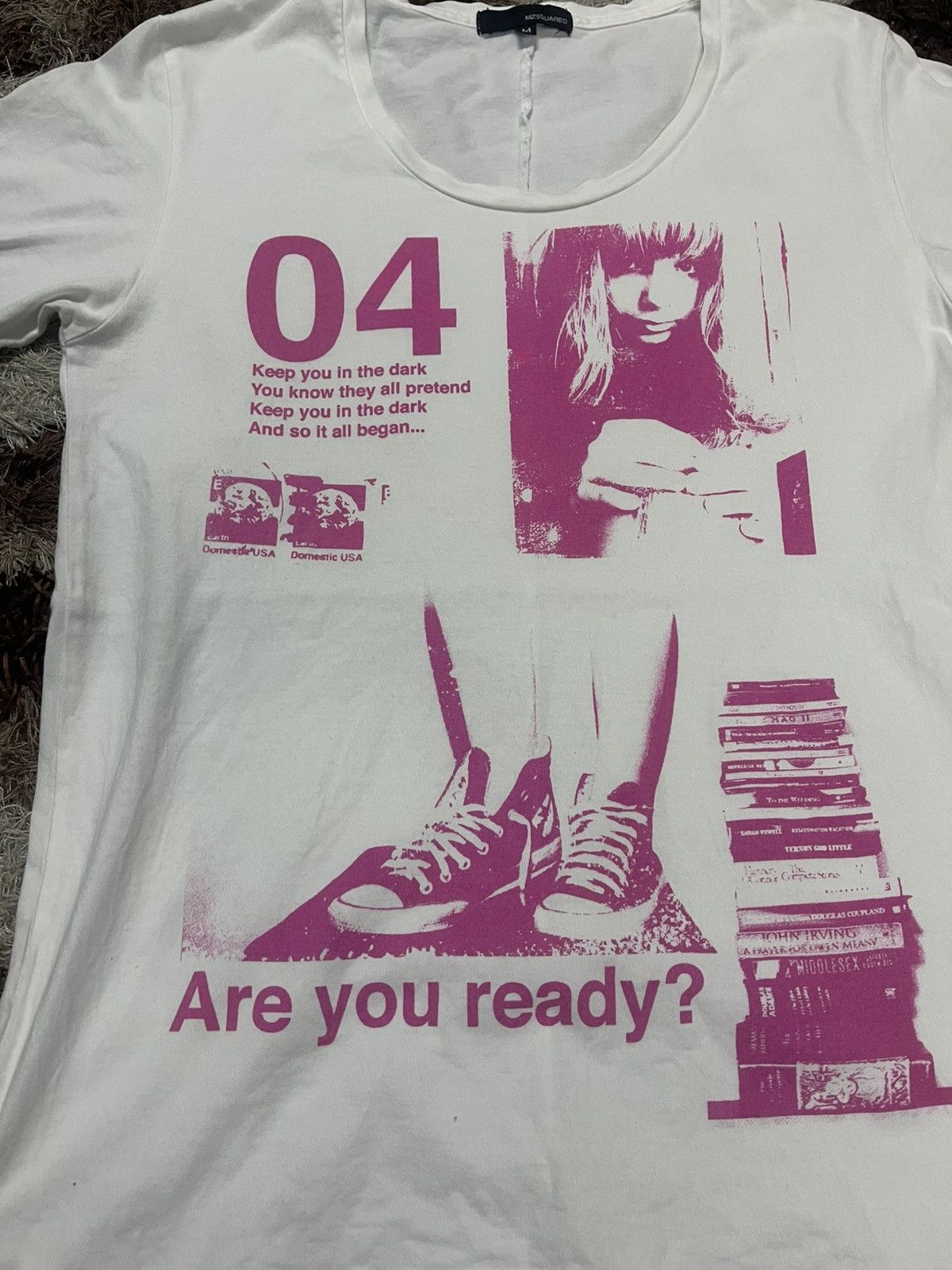 Dsquared2 × Japanese Brand 🔥HOT🇯🇵🔥VINTAGE DSQUARED TEE VERY RARE Size M / US 6-8 / IT 42-44 - 2 Thumbnail
