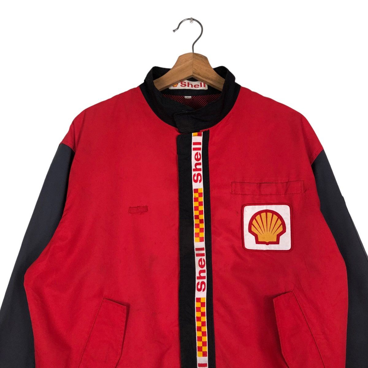 Japanese Brand 🔥Vintage Bomber Jacket Shell Racing Formula 1 Racing Size US L / EU 52-54 / 3 - 3 Thumbnail