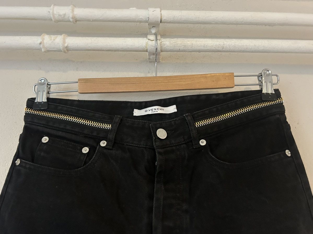 Givenchy Black Jeans with Zipper Detail Size US 30 / EU 46 - 6 Thumbnail