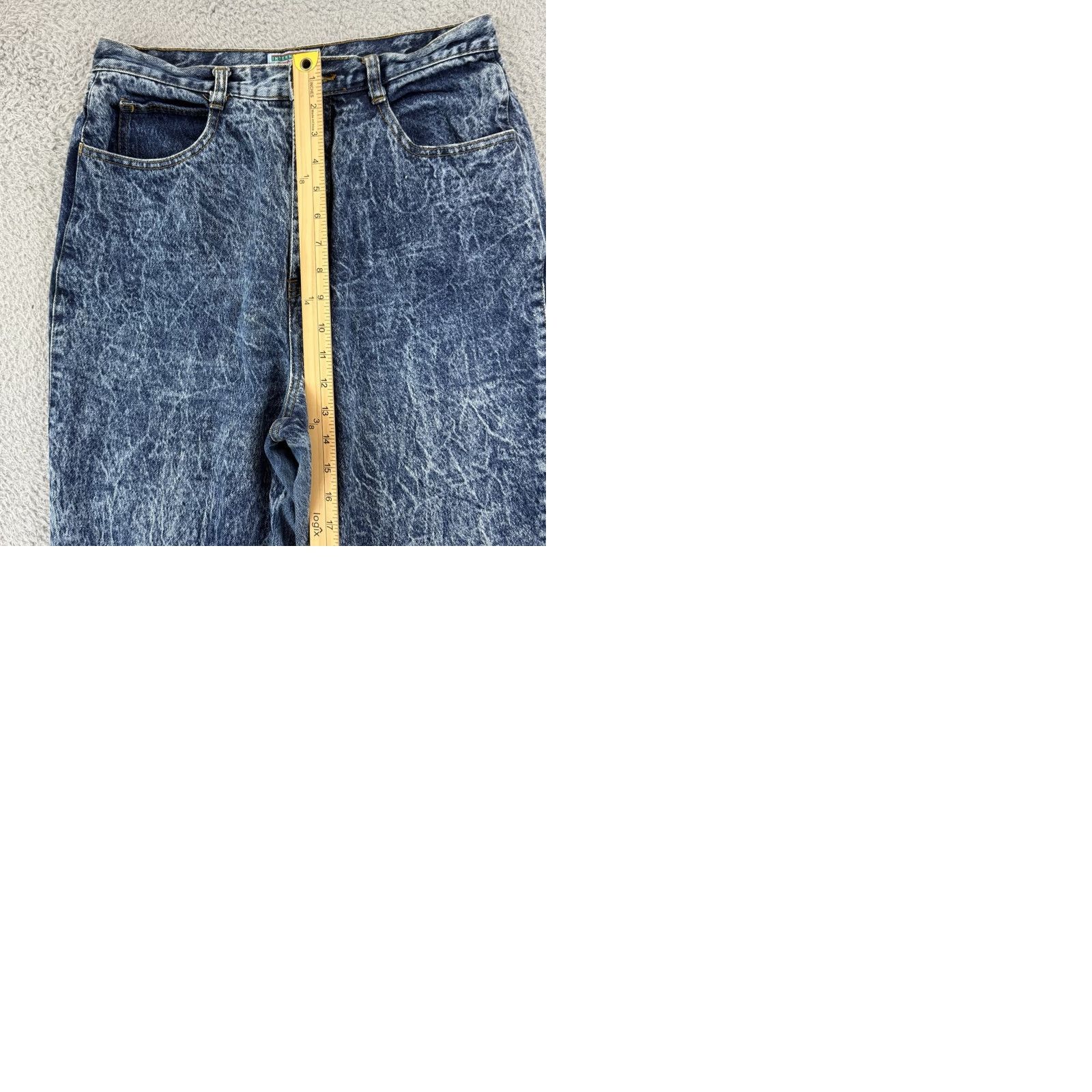 Vintage VINTAGE Stefano Jeans Womens 30x30 Blue Acid Washed High Rise Mom 80s Denim USA Size 30" / US 8 / IT 44 - 9 Thumbnail