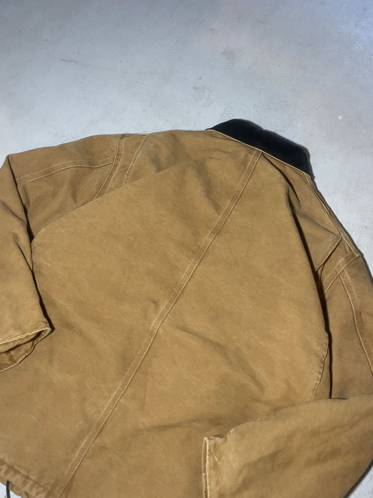 Carhartt Vintage 90s Carhartt Arctic Chore canvas brown jacket Size US XL / EU 56 / 4 - 6 Thumbnail