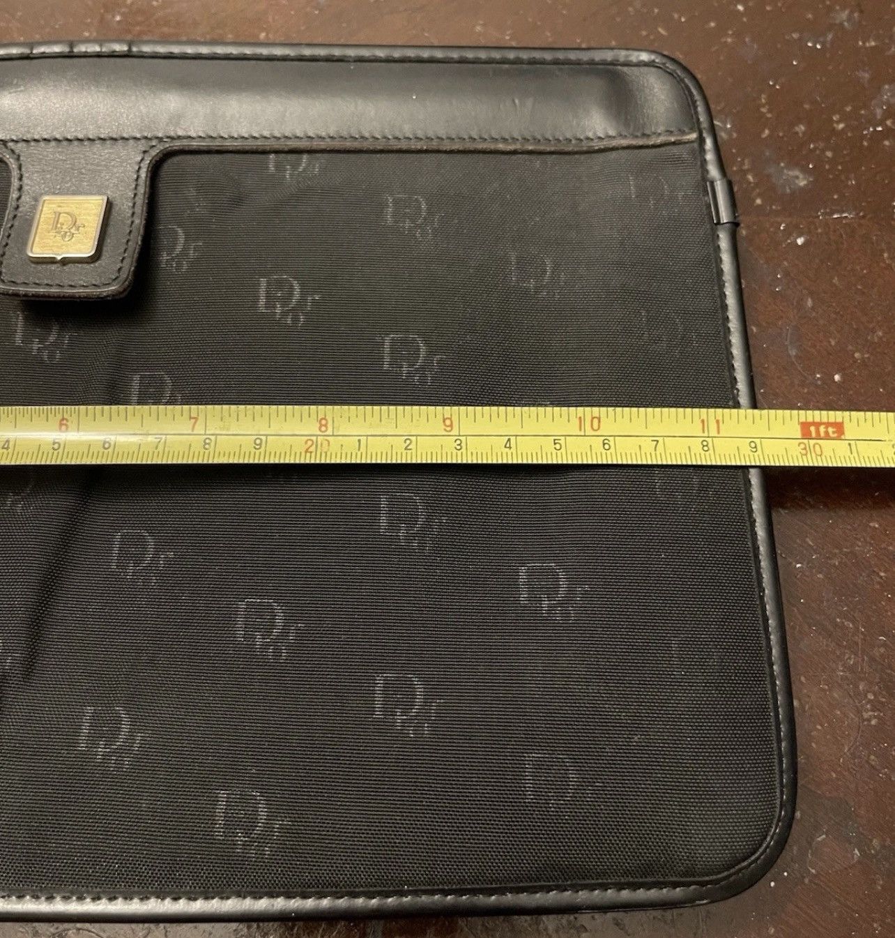 Dior Dior Designer Luxury Nylon Leather Clutch Bag RARE Pre-Owned Size ONE SIZE - 14 Thumbnail