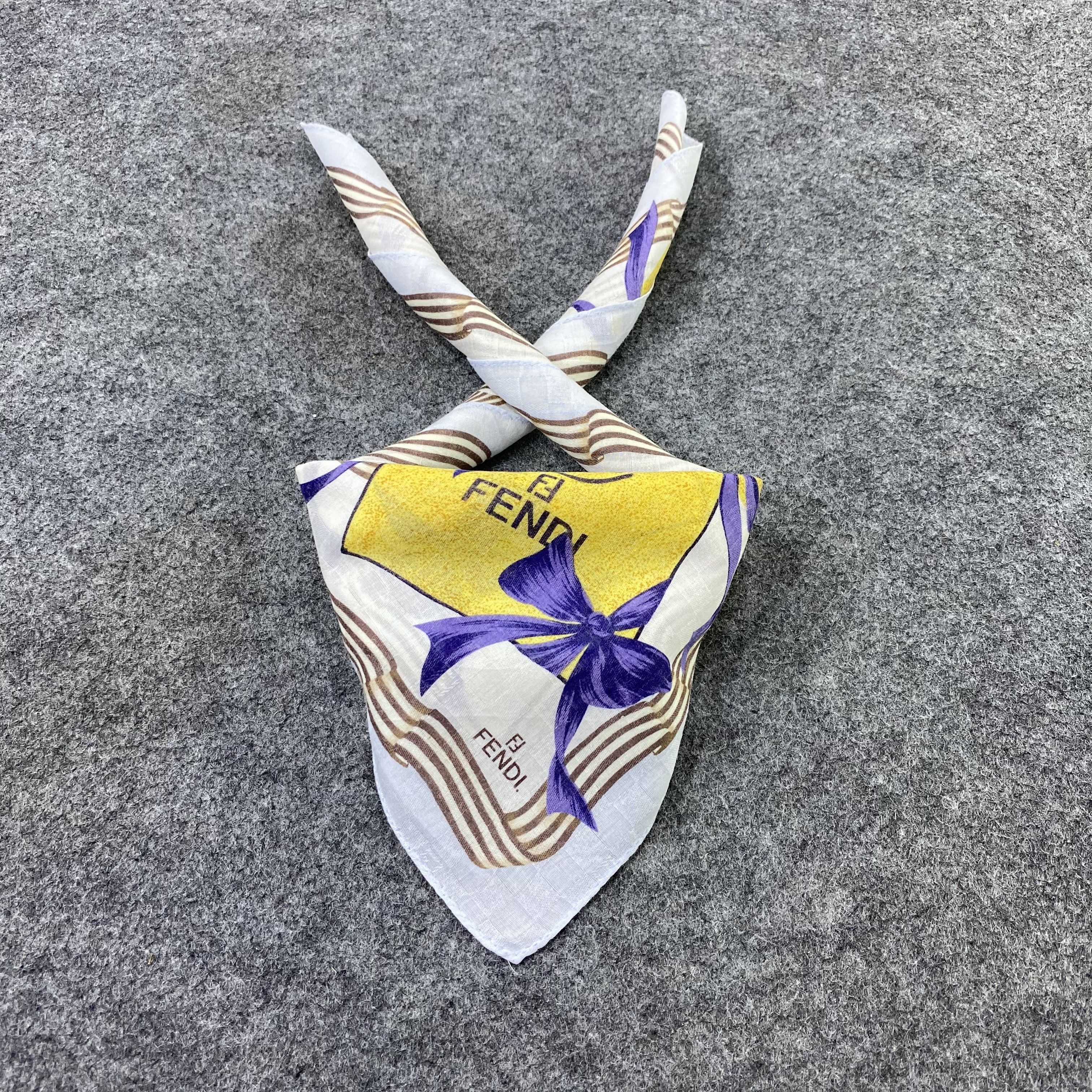 Fendi Fendi Handkerchief / Bandana / Neckerchief-B2110 Size ONE SIZE - 2 Thumbnail