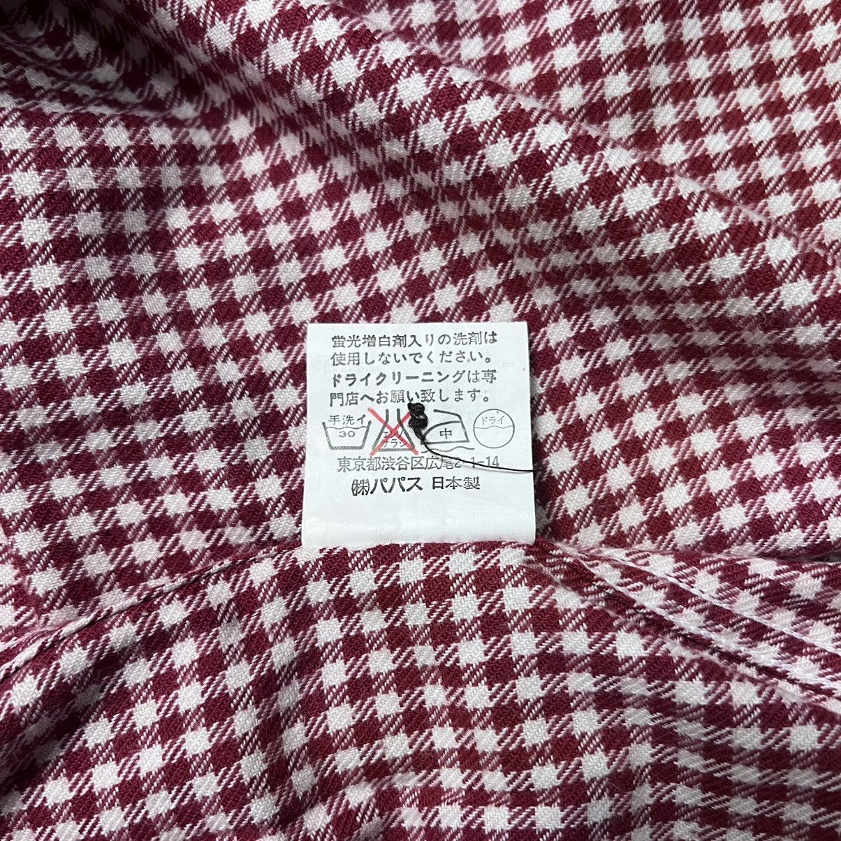 Issey Miyake Mademoiselle NonNon By Isseymiyake Plaid Double Pocket Shirt Size US L / EU 52-54 / 3 - 9 Thumbnail