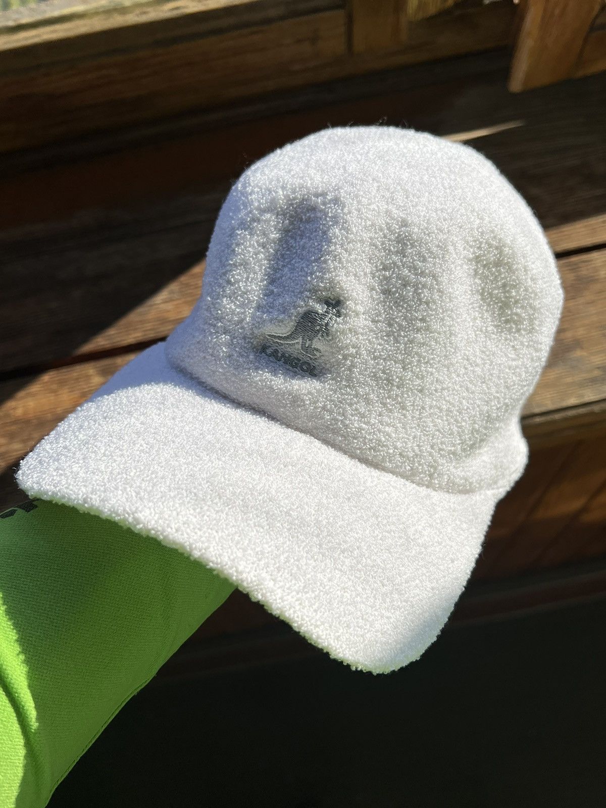Kangol Vintage Hat Kangol Y2K Cap Bermuda White Cap Size ONE SIZE - 3 Thumbnail