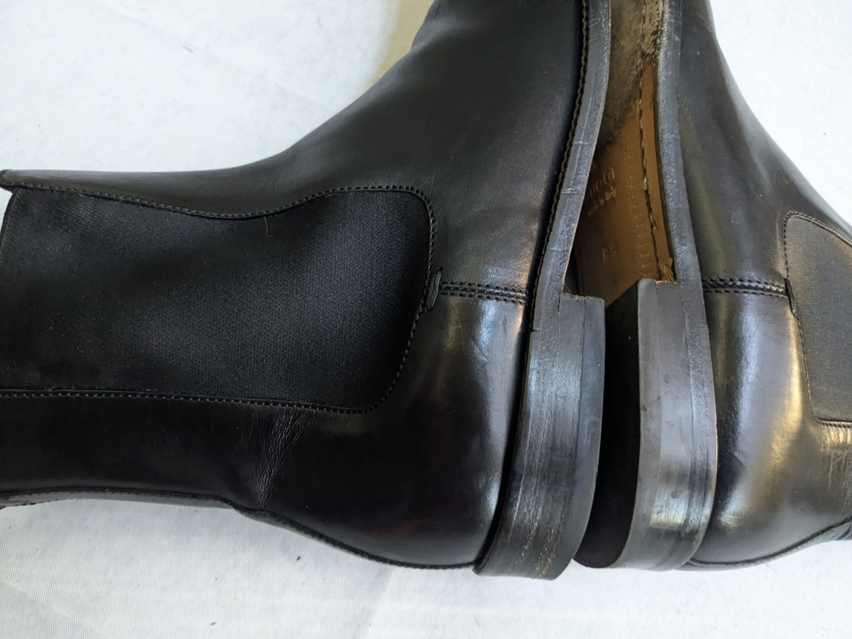 Gucci Gucci Chelsea Boots Black 9.5 Leaher Size US 9.5 / EU 42-43 - 11 Thumbnail