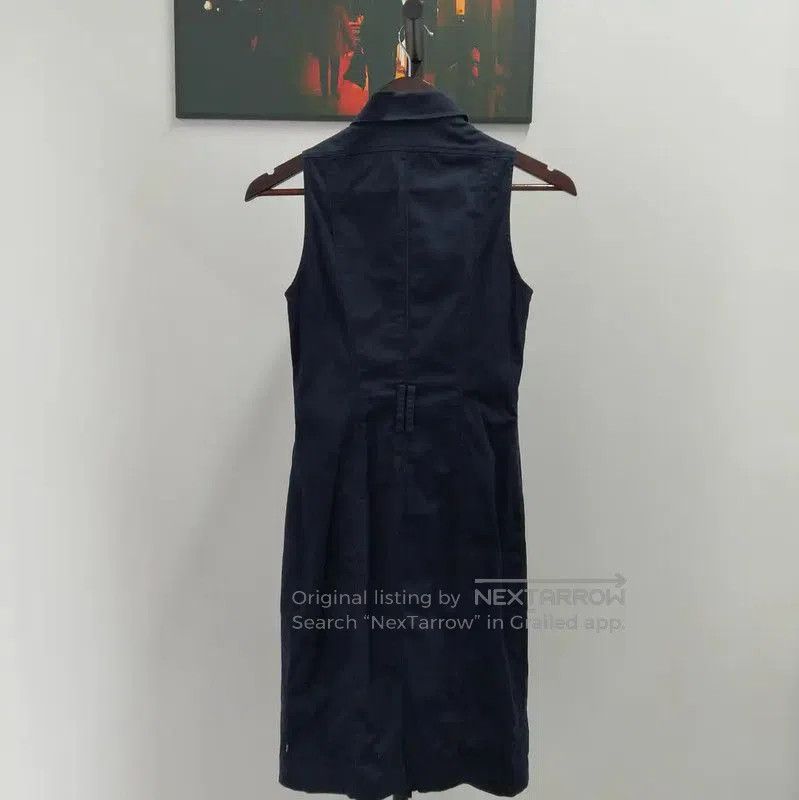 Burberry Burberry A-Line Summer Dress in Deep Blue. Size M / US 6-8 / IT 42-44 - 2 Thumbnail