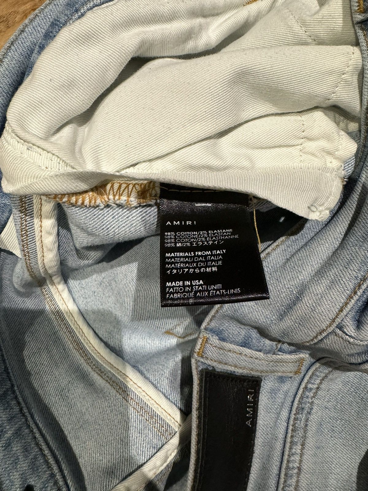 Amiri Amiri jeans Size US 32 / EU 48 - 8 Thumbnail