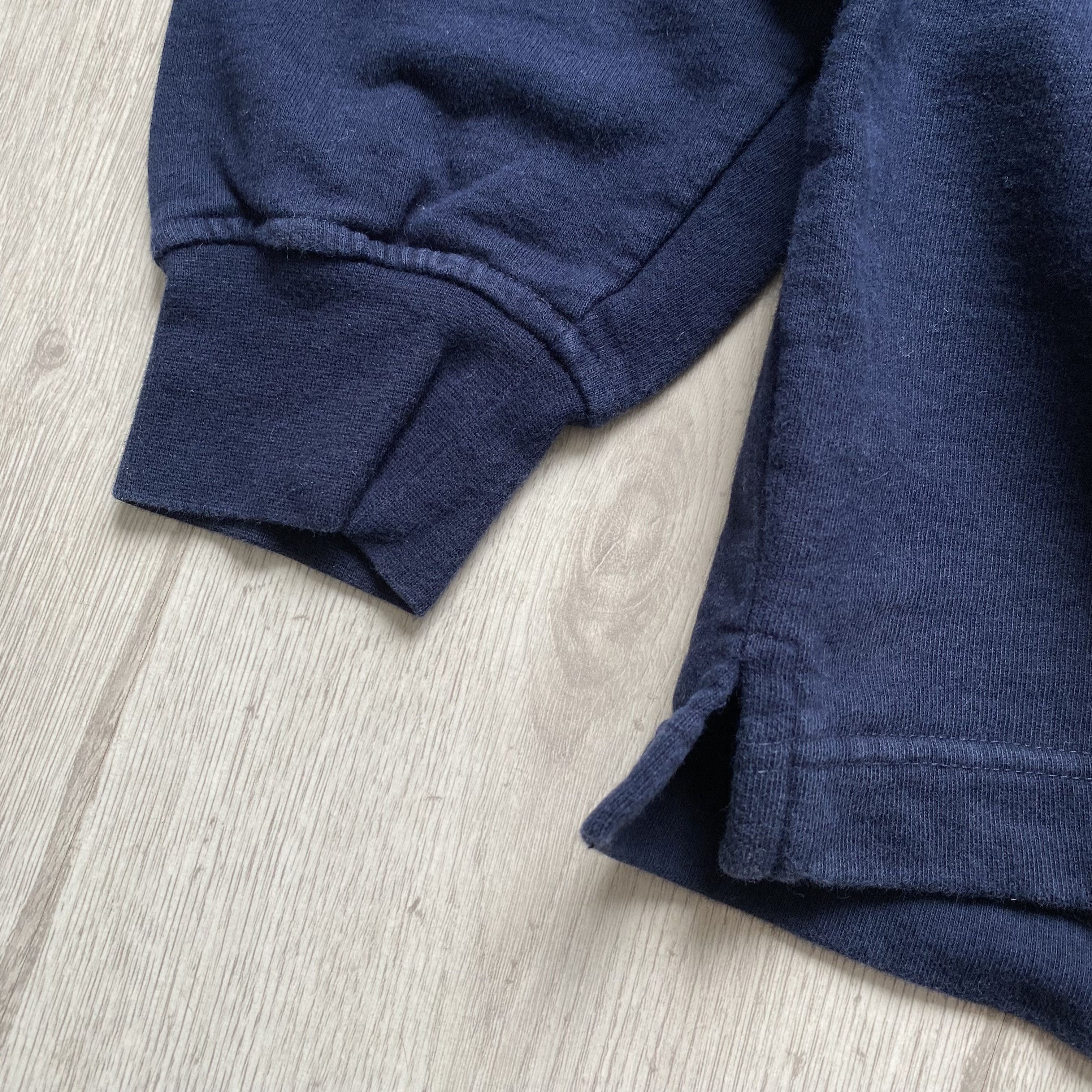 Wilson Vintage 90s USA Wilson Polo Sweatshirt Big logo half sweater Size US XL / EU 56 / 4 - 8 Thumbnail