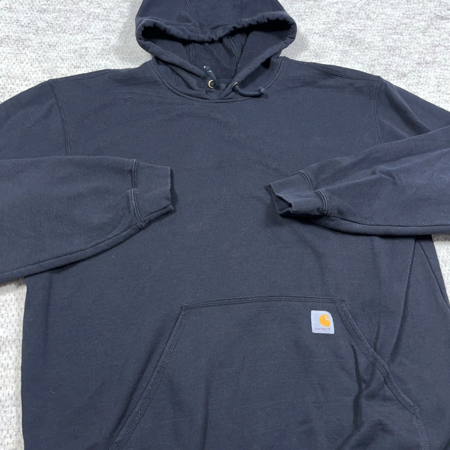 Carhartt Carhartt Hoodie Men XL Black Sweatshirt Pullover Hoodie Regular Fit Patch Retro Vintage: No Size US XL / EU 56 / 4 - 5 Thumbnail