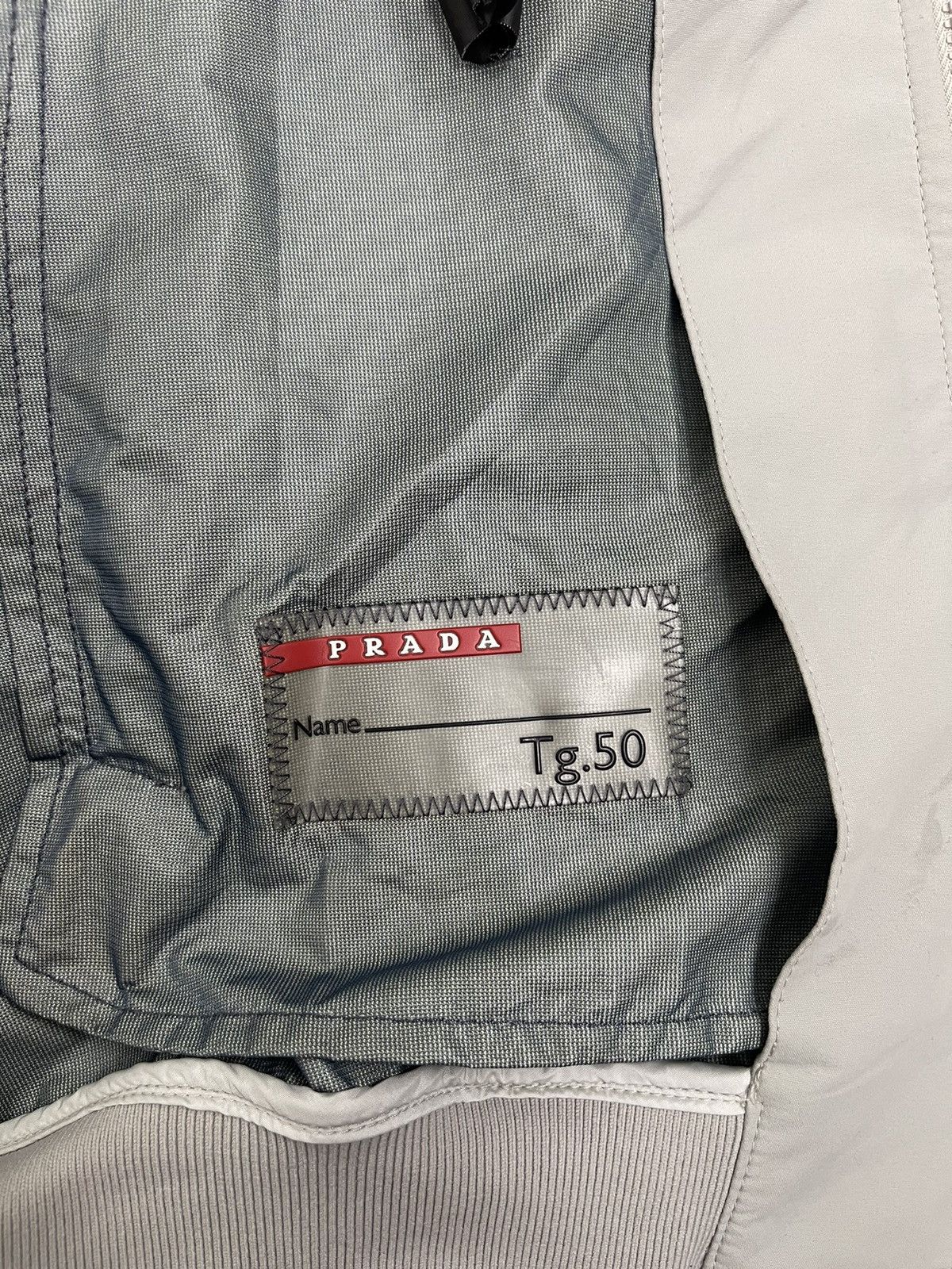Prada Prada Nylon Shell Gore-Tex Windstopper Jacket 2009 Grey Size US M / EU 48-50 / 2 - 11 Thumbnail