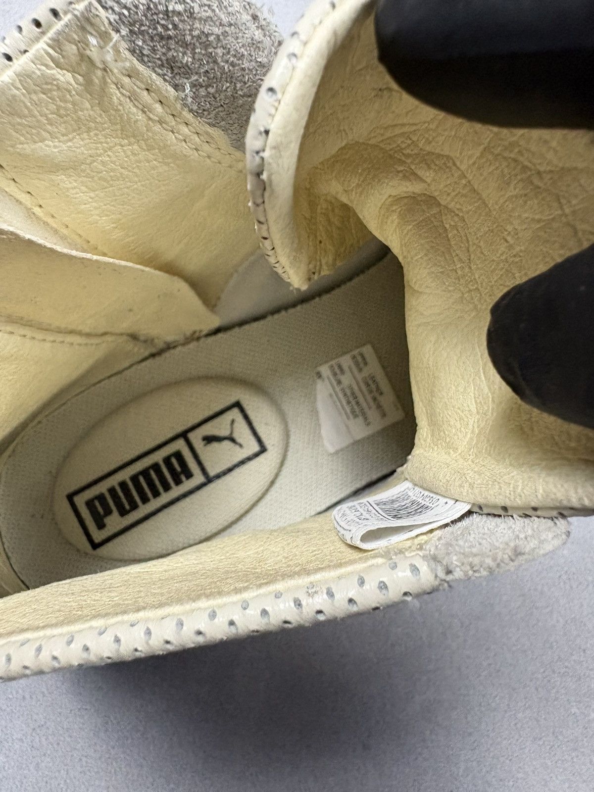 Puma 00s Puma Y2K Eskiva High Top Leather Sneakers Vintage Zip Size US 7.5 / IT 37.5 - 23 Thumbnail