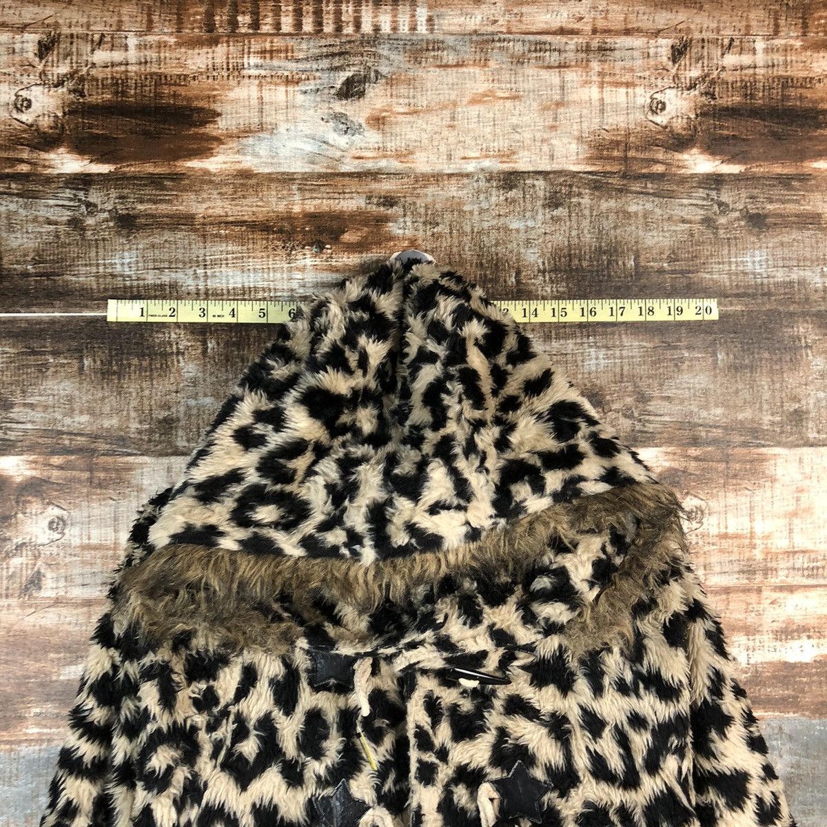Japanese Brand World Wide Love Leopard cheetah tiger design Hoodie #A2254 Size S / US 4 / IT 40 - 4 Thumbnail