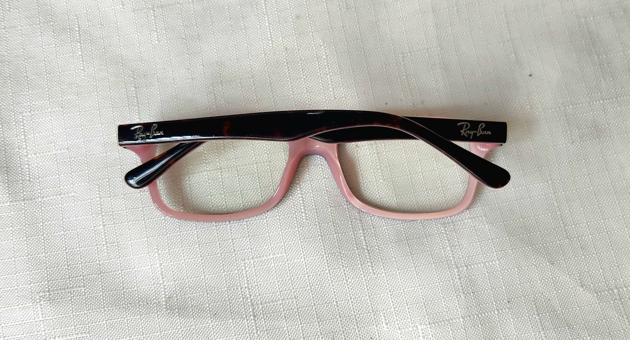 RayBan Ray-Ban Small Eyeglasses RB 1531 3580 Havana on Pink Horn Size ONE SIZE - 7 Thumbnail