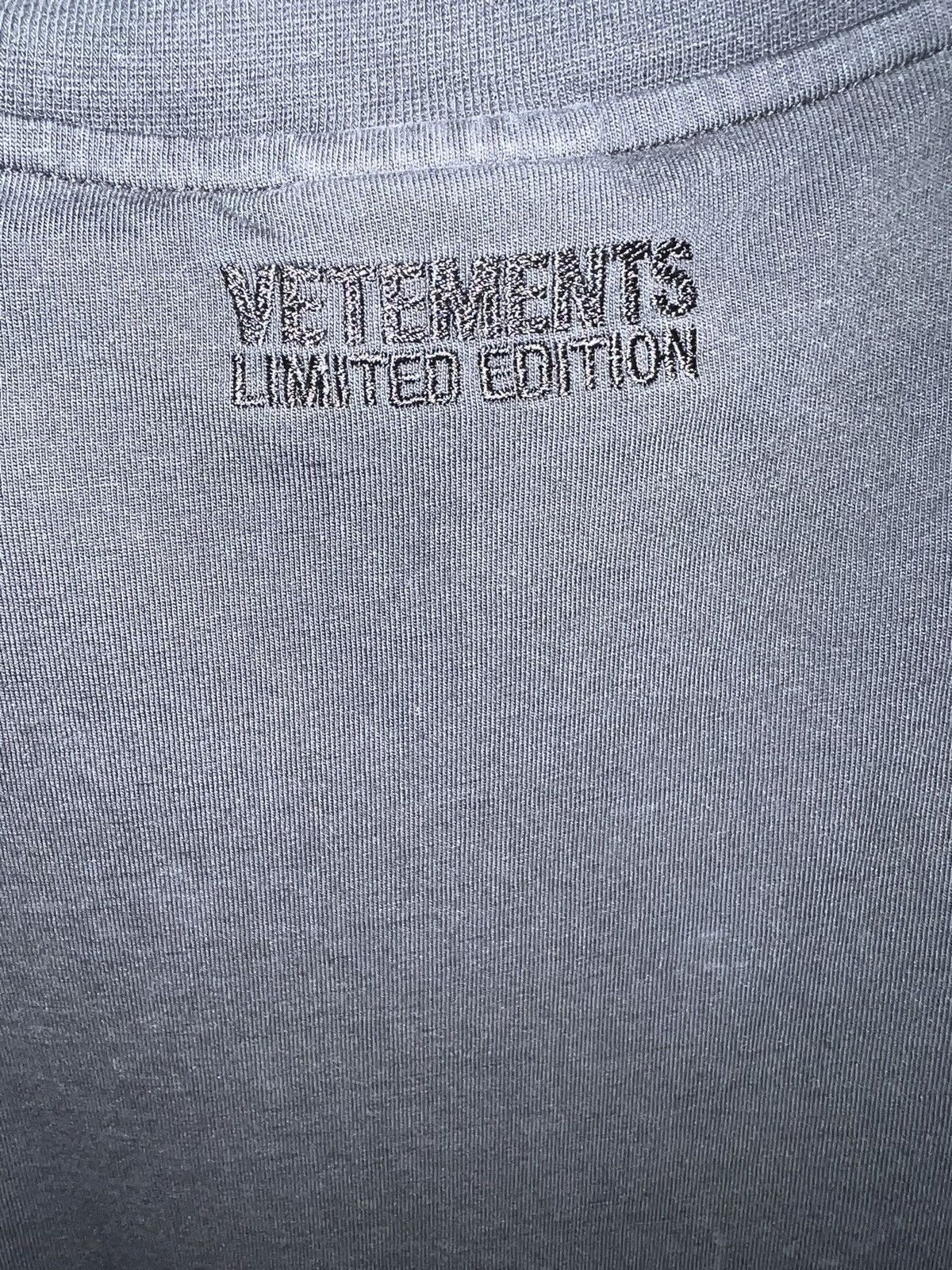 Vetements Vetements Limited Edition T Shirt Size US XL / EU 56 / 4 - 7 Thumbnail