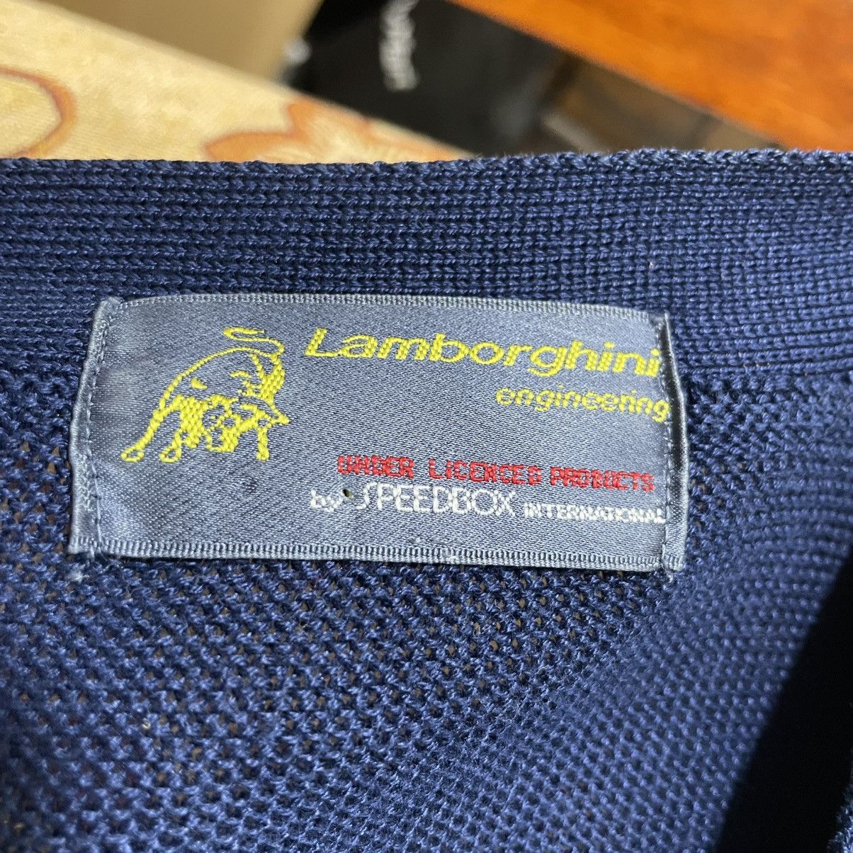 Lamborghini Vintage Lamborghini Engineering Racing Cardigan Size US M / EU 48-50 / 2 - 4 Thumbnail