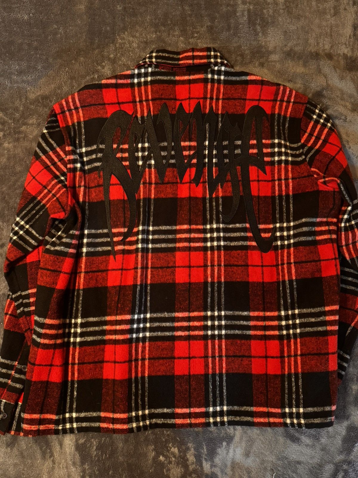 Revenge Revenge Plaid Flannel Zip Up Size US M / EU 48-50 / 2 - 3 Thumbnail
