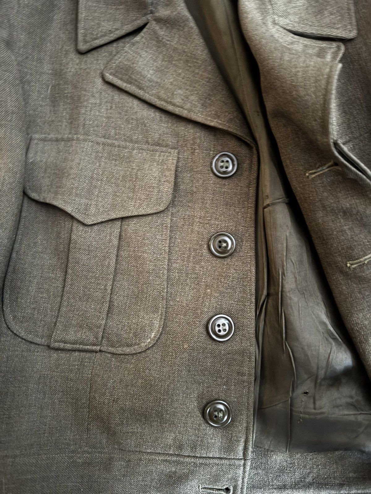Vintage Vintage WW2 Eisenhower Jacket Size US S / EU 44-46 / 1 - 3 Thumbnail