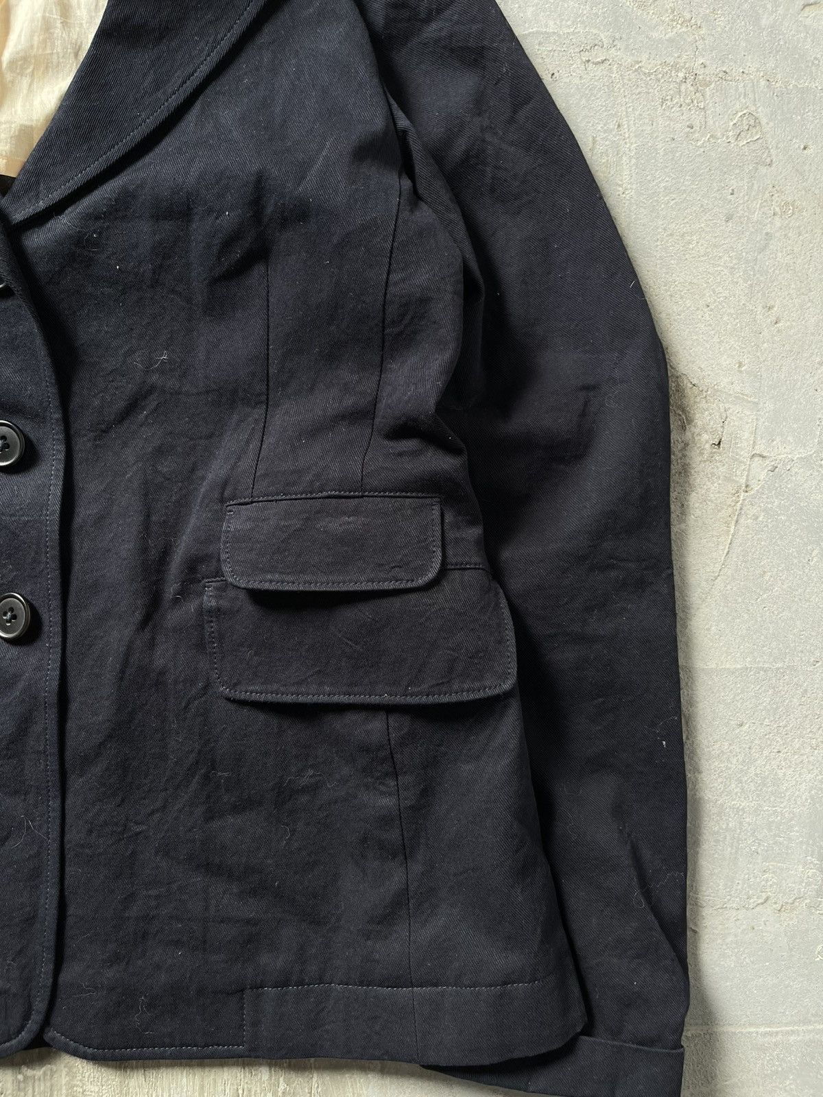 Jil Sander Vintage Jil Sander Blazer Luxury Coat Size S / US 4 / IT 40 - 3 Thumbnail