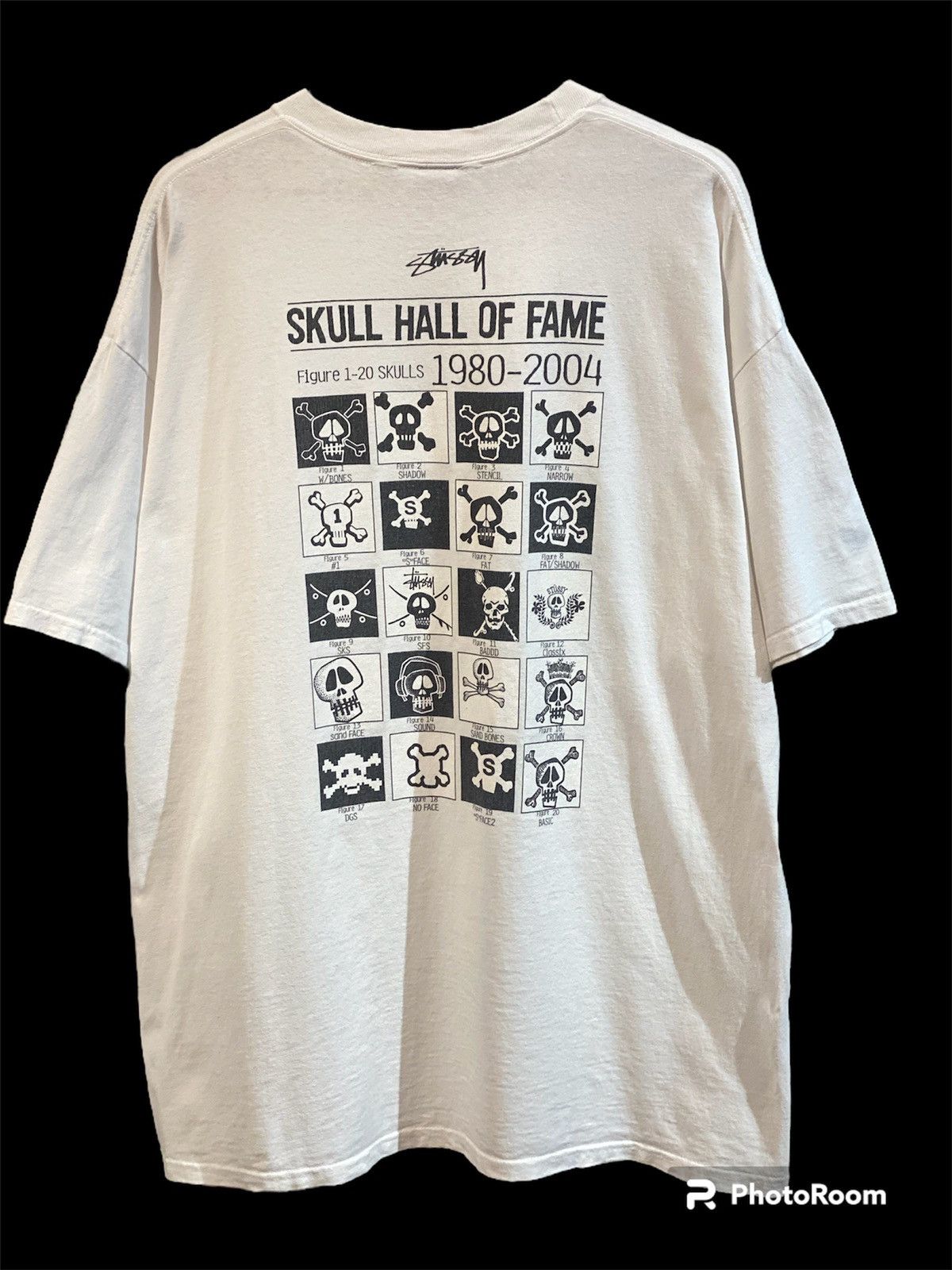 Vintage Vintage Y2K Stussy Skull Hall Of Fame | Grailed