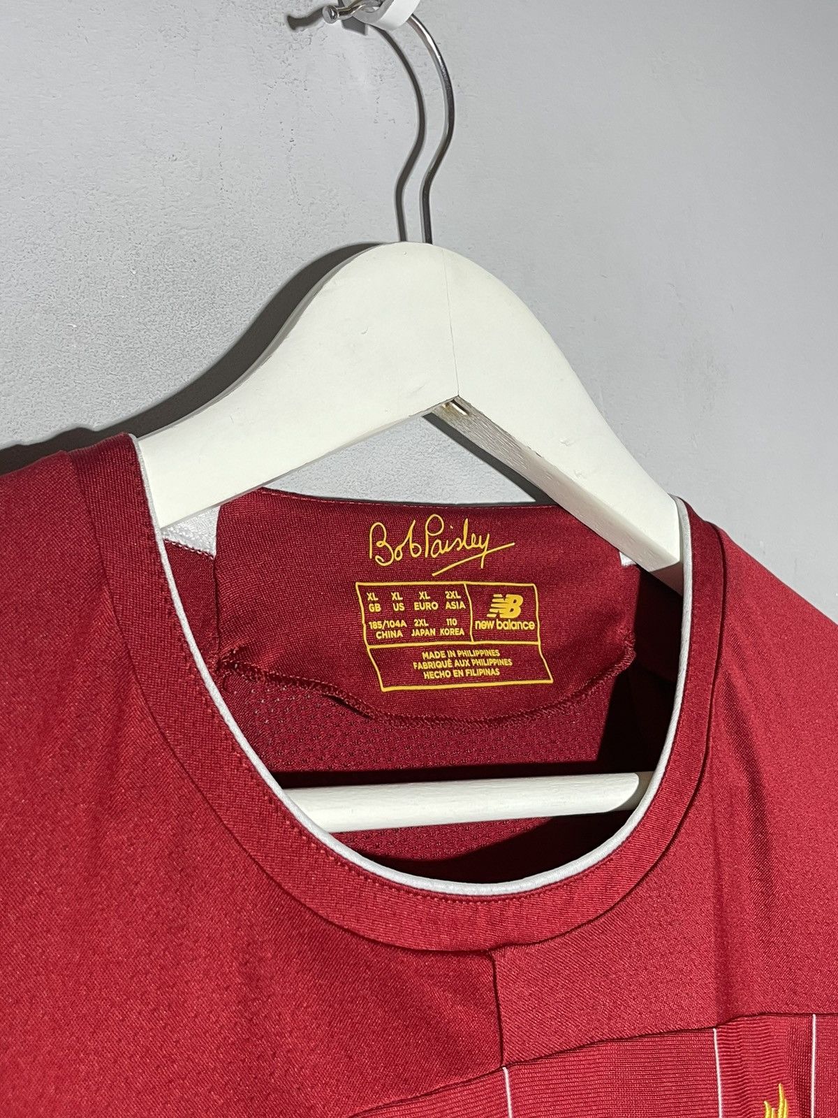 New Balance Liverpool FC New Balance 2019/10 Home Football Shirt Size US XL / EU 56 / 4 - 3 Thumbnail