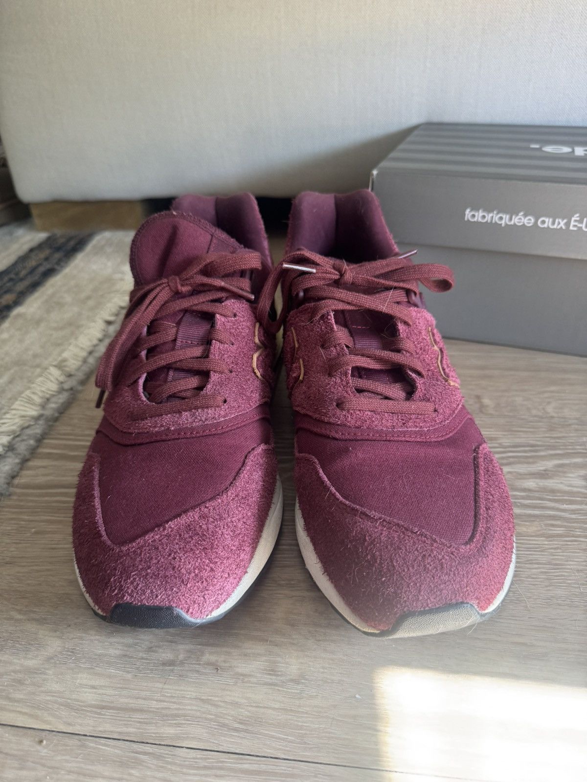 New Balance New Balance 997s Burgundy Size US 11 / EU 44 - 4 Thumbnail