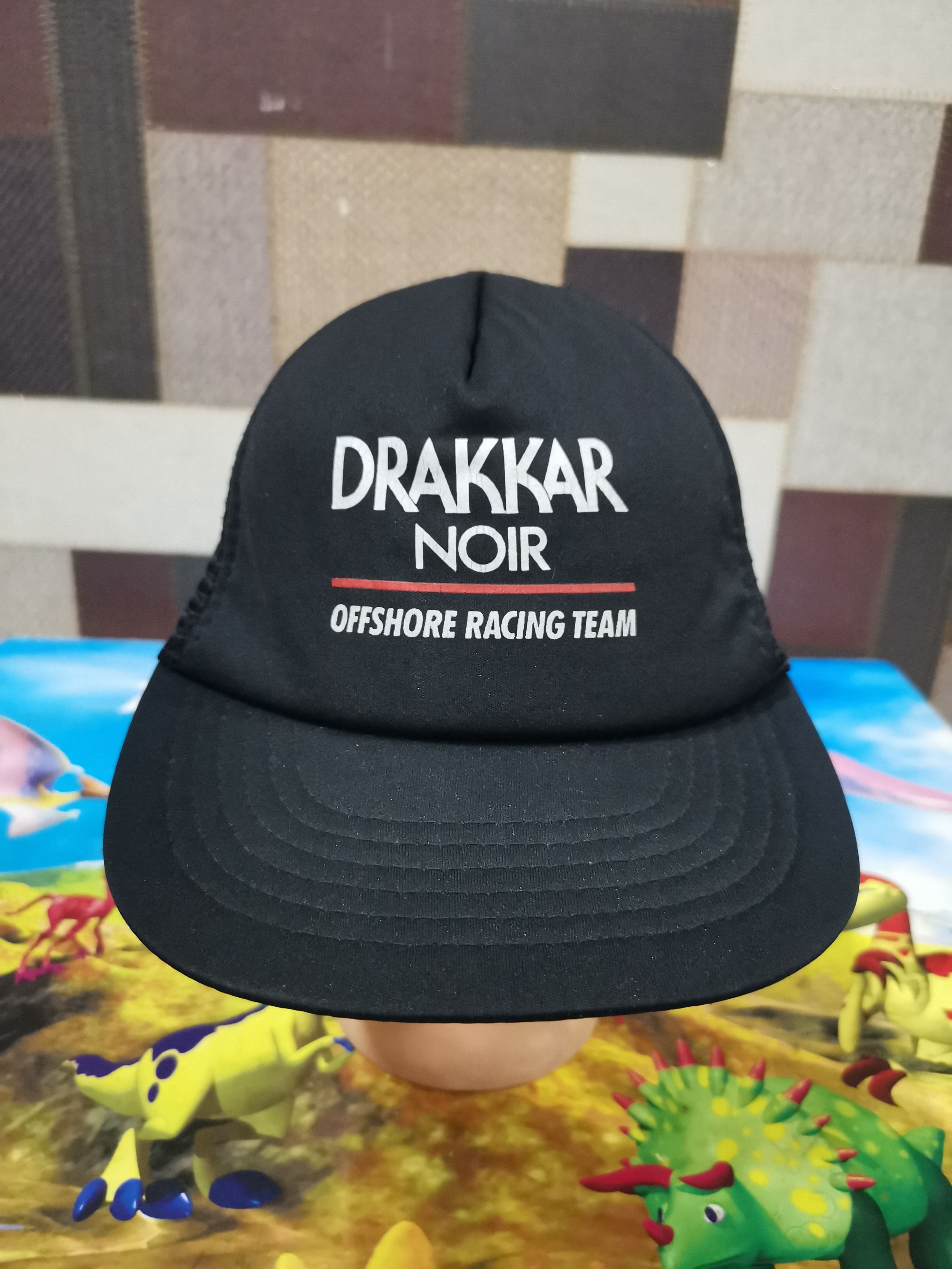 Vintage Vintage Trucker Hats Drakkar Noir Offshore Racing Team Size ONE SIZE - 1 Thumbnail