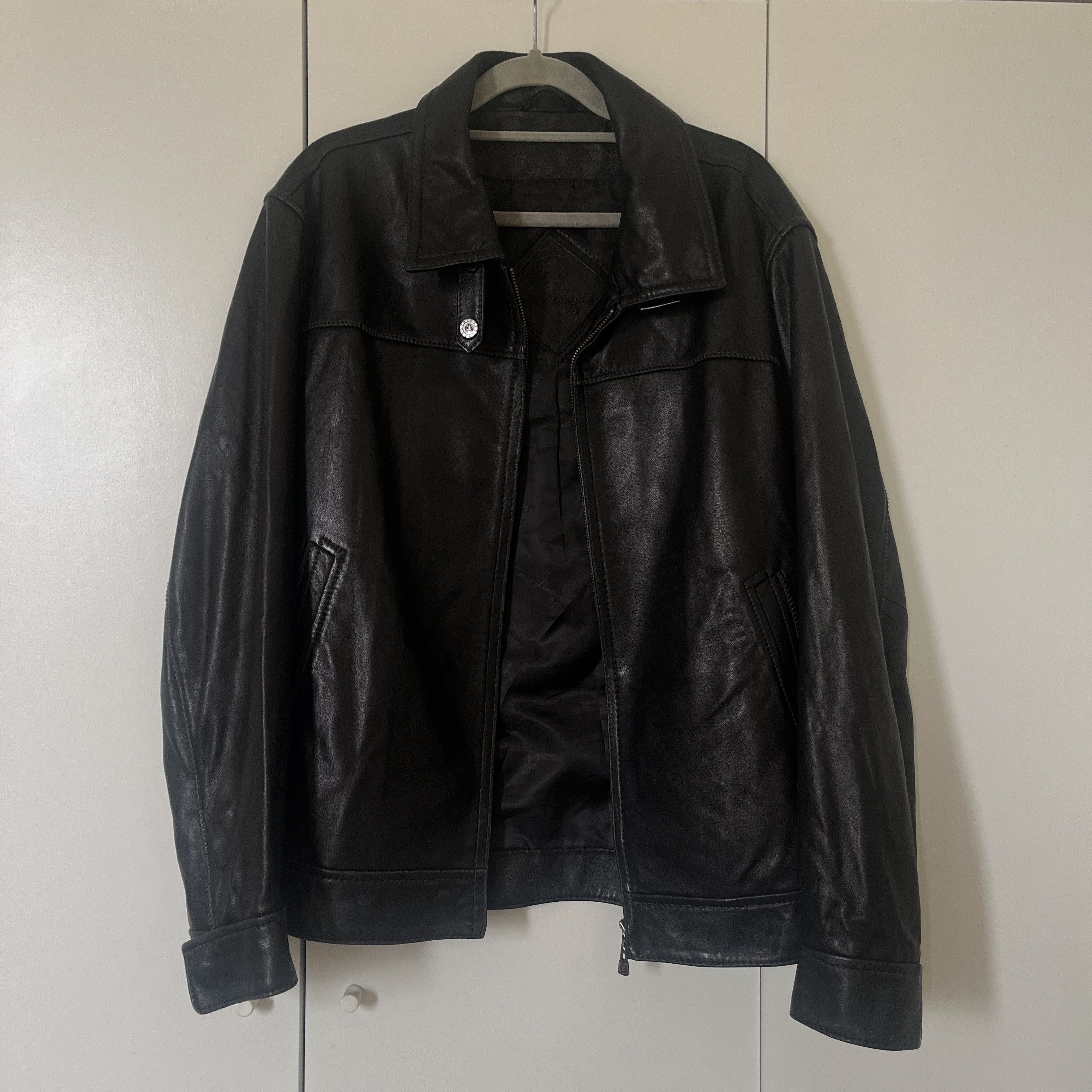 Tonino Lamborghini Tonino Lamborghini Leather Jacket Size US M / EU 48-50 / 2 - 1 Thumbnail