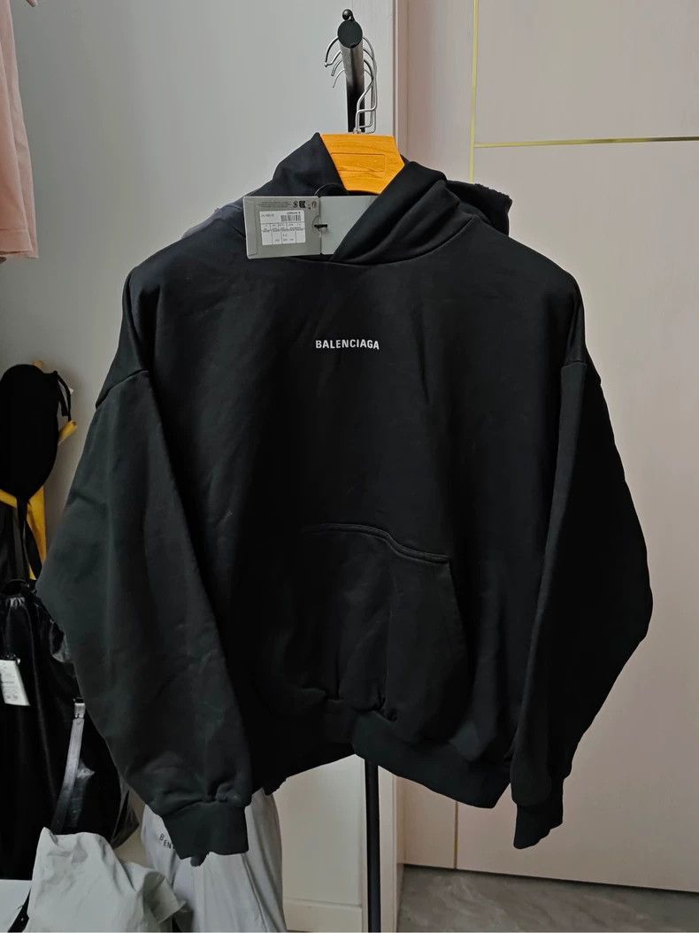 Balenciaga Balenciaga Balenciaga Reflective Logo Hoodie-2506 Size US S / EU 44-46 / 1 - 1 Thumbnail