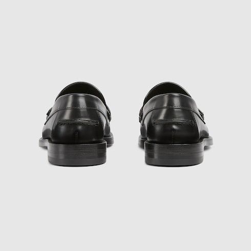 Gucci oc11z1025 Double G Loafer Shoes in Black Size US 8.5 / IT 38.5 - 4 Thumbnail