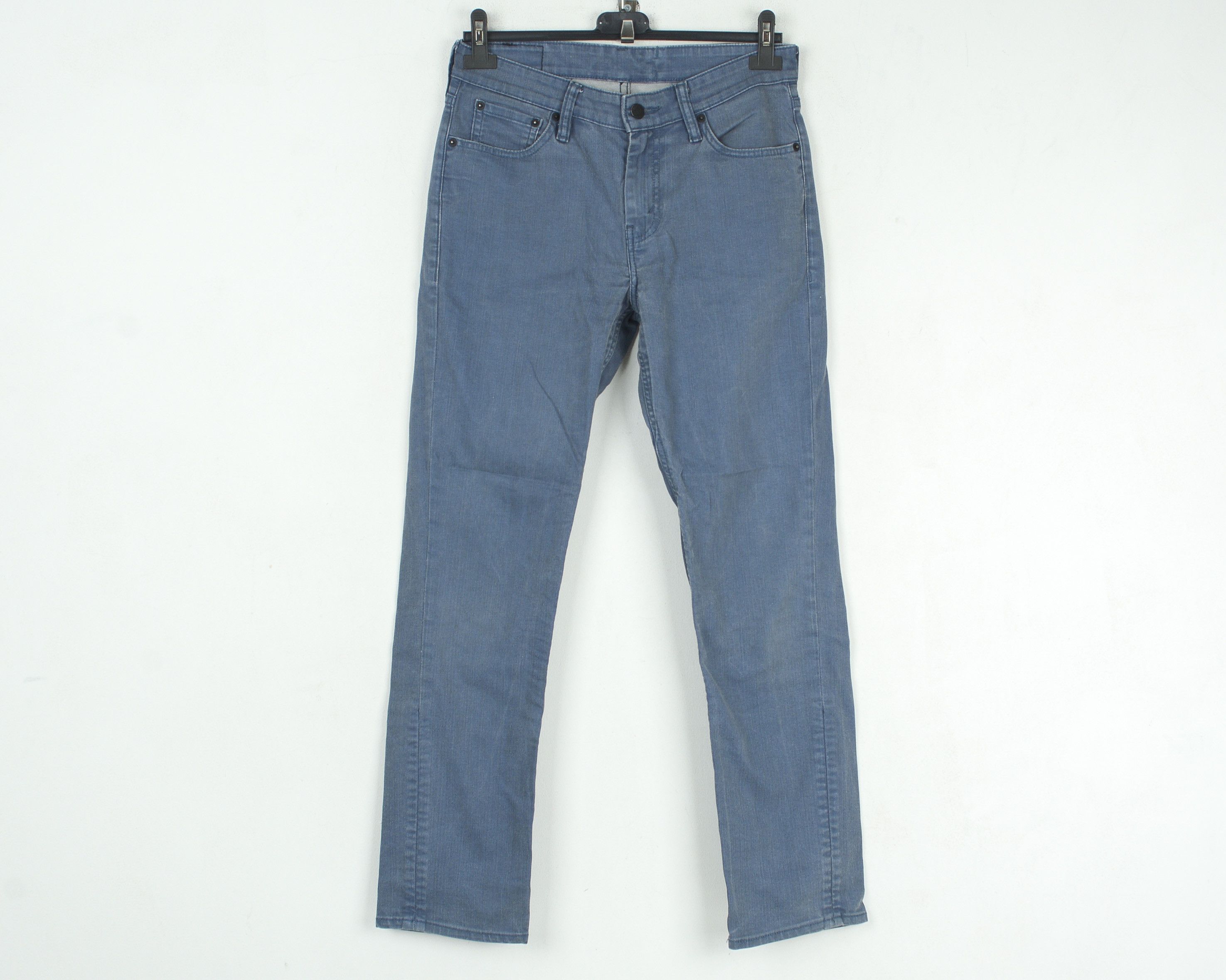 Levi's 511 Mens W30 L30 Skinny Jeans Denim Pants Trousers Blue Zip Size US 30 / EU 46 - 1 Thumbnail