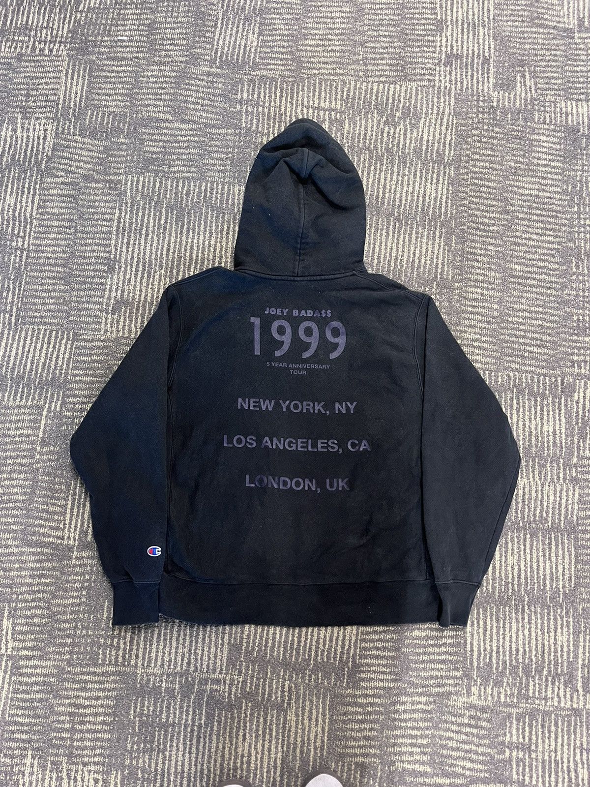Pro Era Very Rare Joey Badass Pro Era Capital Steez 1999 Tour Hoodie Grailed