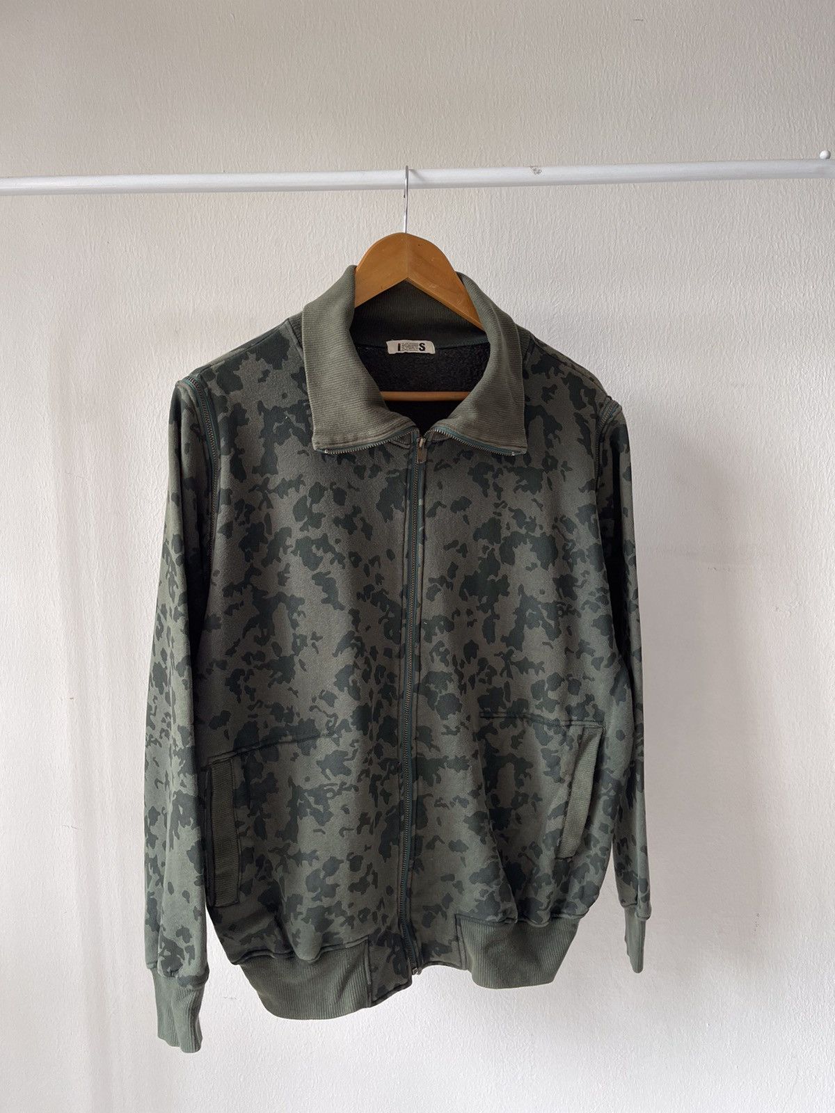 Issey Miyake × Tsumori Chisato 80s Issey Miyake Small Part Polo Sweatshirt Size US M / EU 48-50 / 2 - 5 Thumbnail
