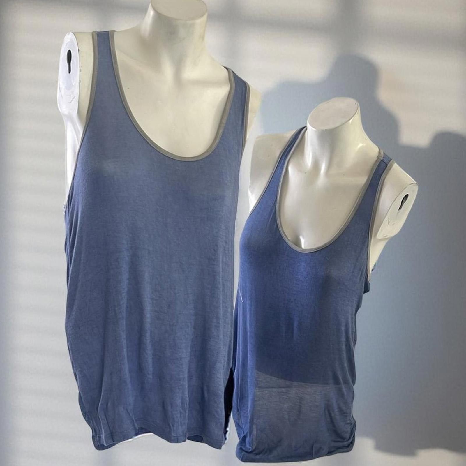 Other 2 Pack Blue Soft and Airy Yoga Tank Top - NWT size S,M, L Size M / US 6-8 / IT 42-44 - 3 Thumbnail